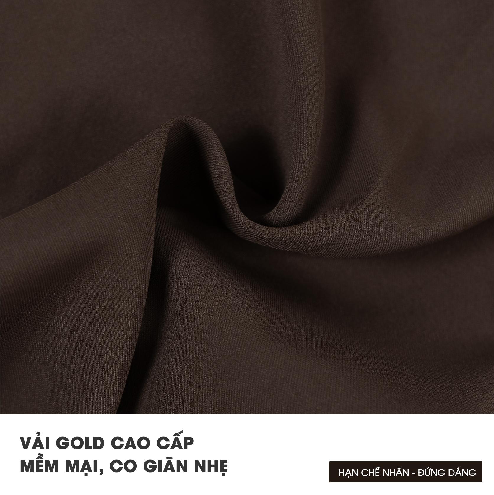 [BẢN NÂNG CẤP] Quần Tây Nam Cạp Chun Sau, Quần Âu Nam Ống Suông Vải Gold Cao Cấp Mềm Mịn Form Dáng Hàn Quốc Q214