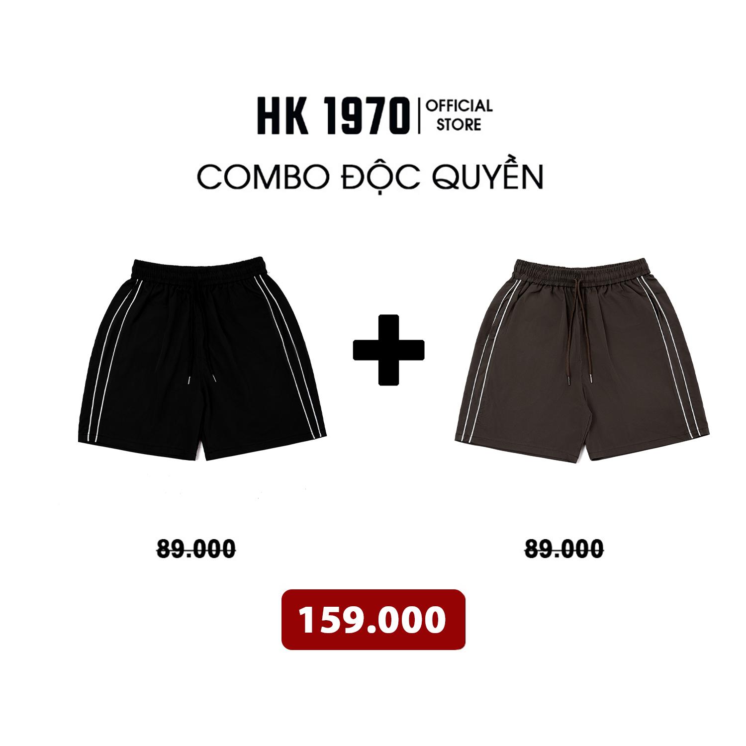 Quần Short Thể Thao Nam Nữ Unisex 150GSM Chất Gió, Co Giãn Nhẹ Mềm Mịn Form Regular Trên Gối Q216