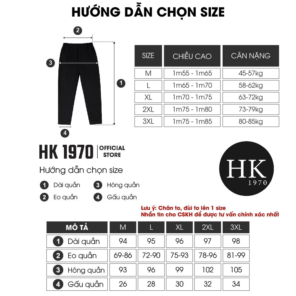 Quần Kaki Nam Eo Chun Sườn Ống Côn Vải Kaki 280GSM Kẻ Ô 280GSM Không Nhăn Xù Bai Nhão, Vải Siêu Bền Phong Cách Vintage Q228