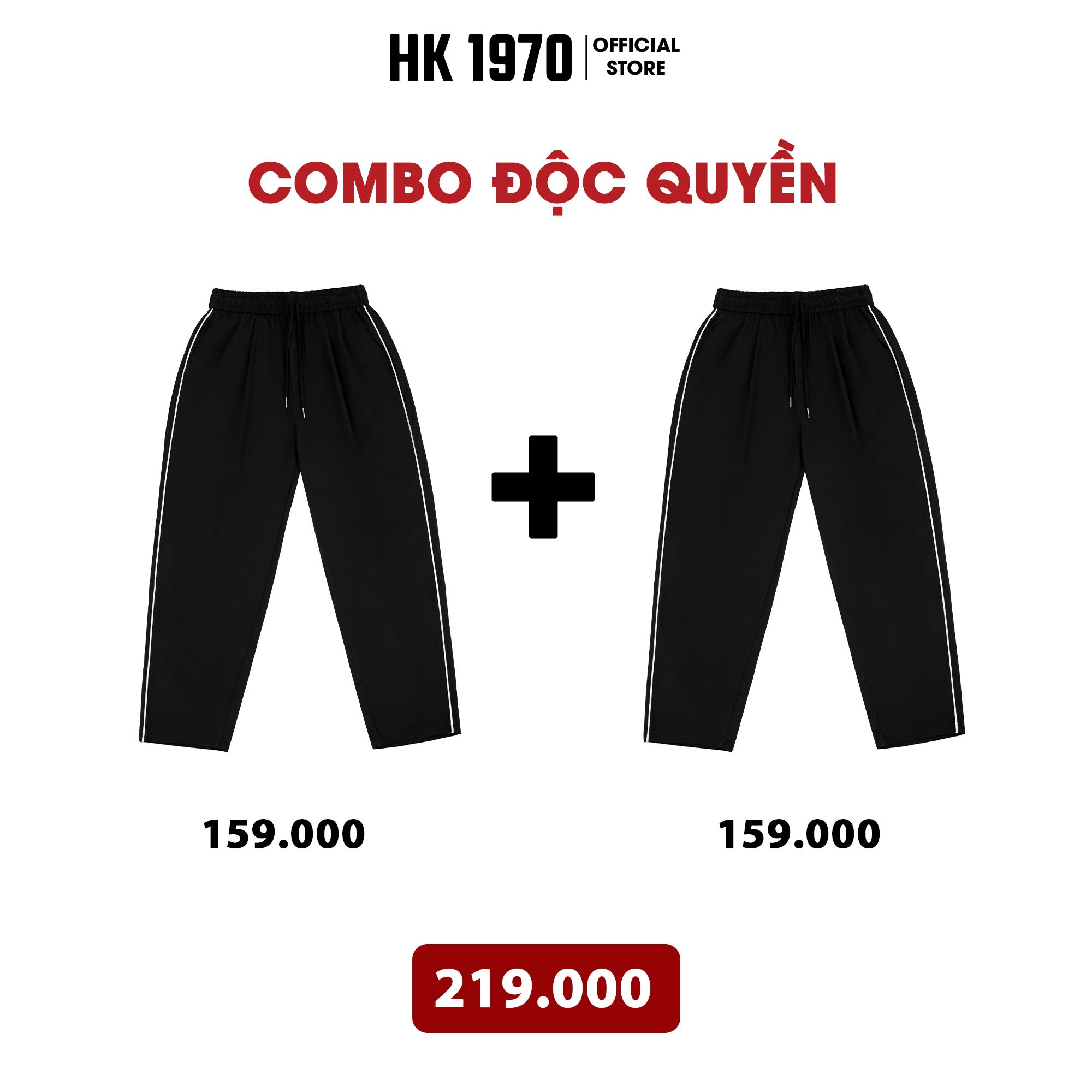 Quần Gió Thể Thao Mềm Mịn Co Giãn Nhẹ Dáng Baggy Quần Ống Suông Nam Nữ Unisex Cho Mùa Hè Q222 Màu Đen Kaki Nâu Be