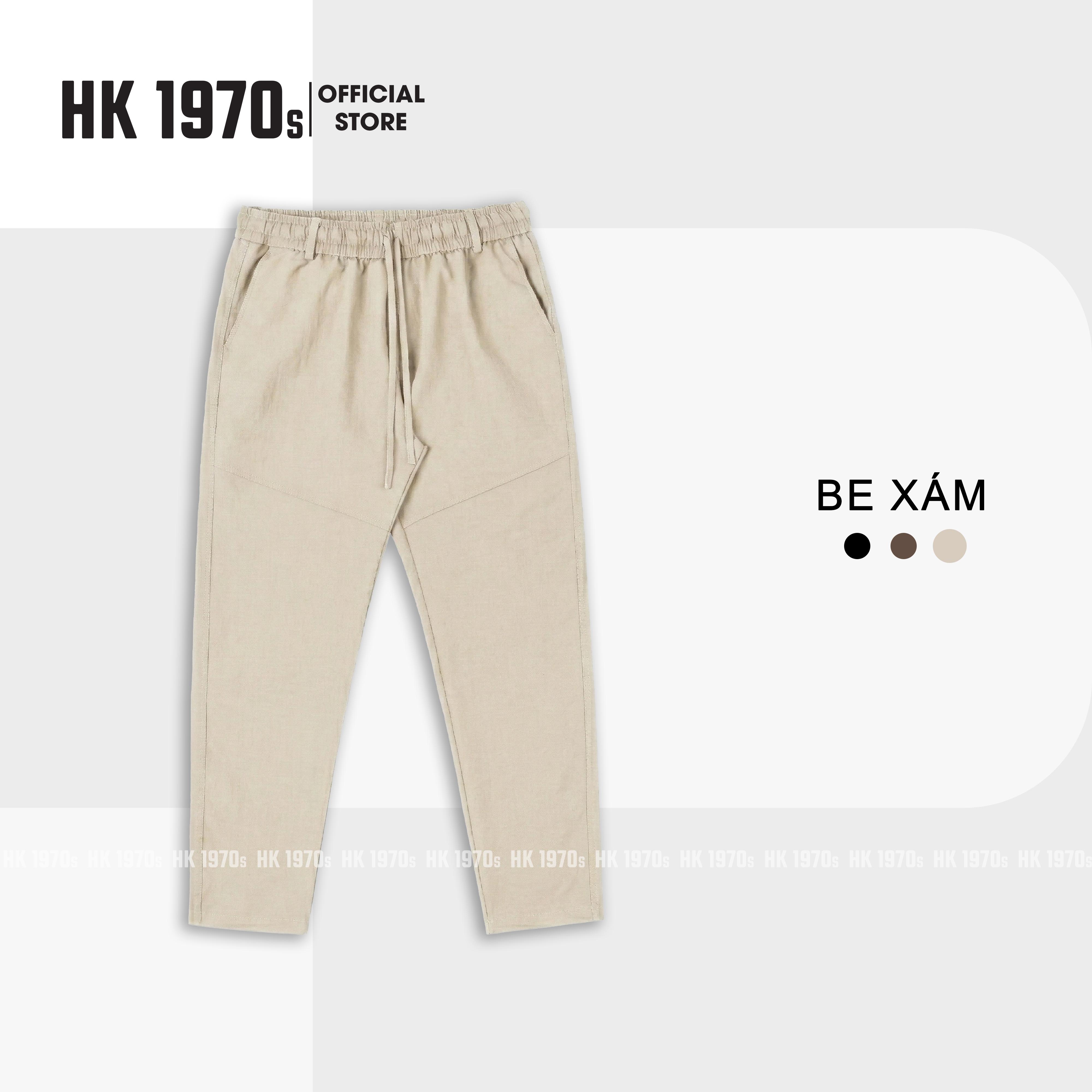 Quần Kaki Nam (Có Bụng) Eo Chun Ống Côn Vải Kaki Pha Đũi Co Giãn Nhẹ 280GSM Không Nhăn Xù Bai Nhão, Vải Cao Cấp Ngoài Đanh Trong Mềm Phong Cách Năng Động Thoải Mái Mùa Hè Q225