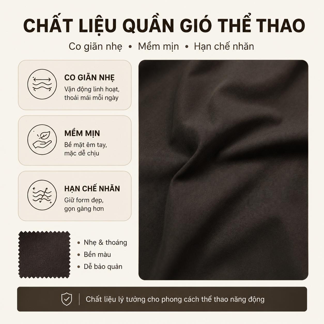 Quần Short Thể Thao Nam Nữ Unisex 150GSM Chất Gió, Co Giãn Nhẹ Mềm Mịn Form Regular Trên Gối Q216