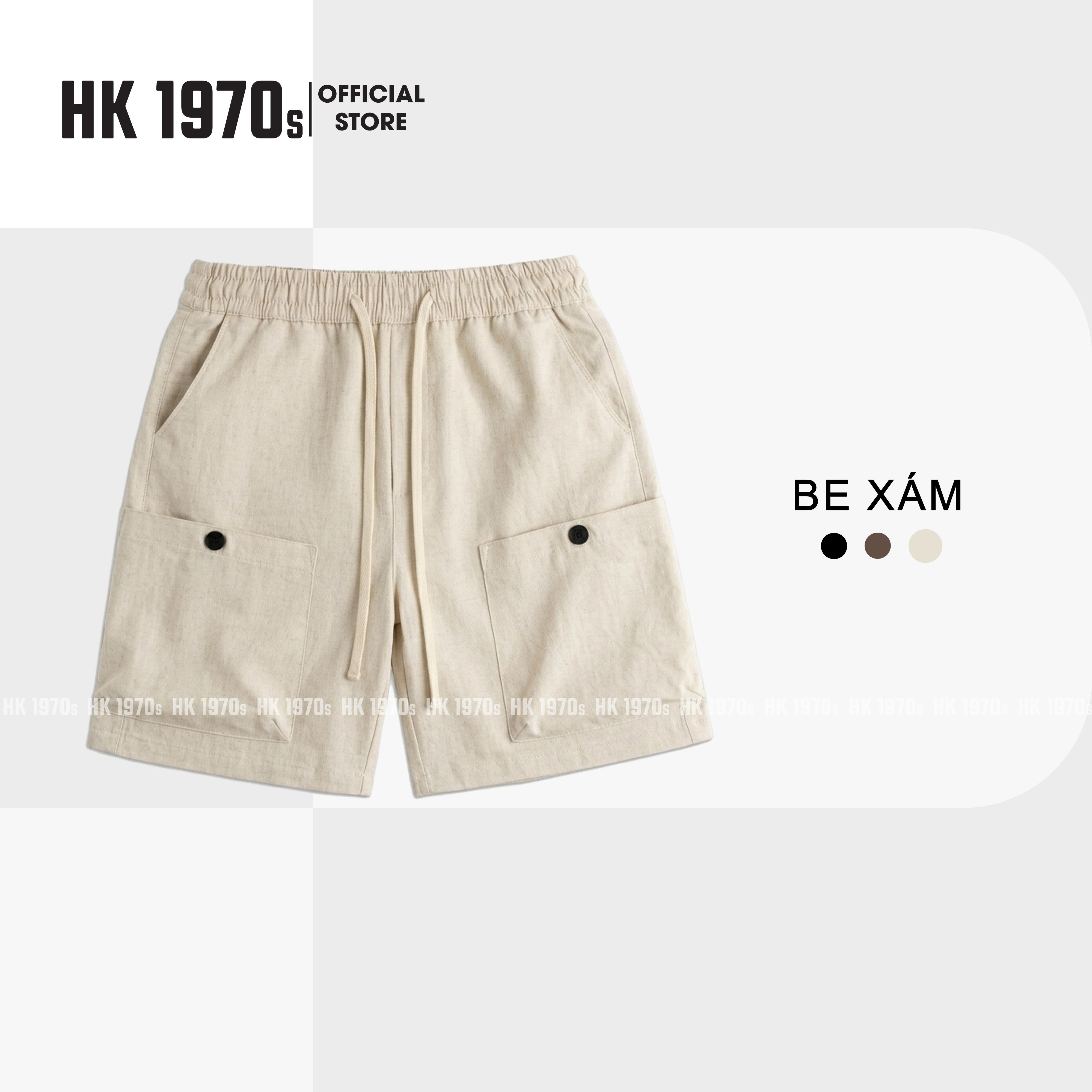 Quần Short Kaki [Form Ngang Gối] Vải Kaki Gió Cao Cấp Co Giãn Nhẹ 280GSM Không Nhăn Xù Bai Nhão, Vải Cao Cấp Ngoài Đanh Trong Mềm Phong Cách Năng Động Thoải Mái Q234