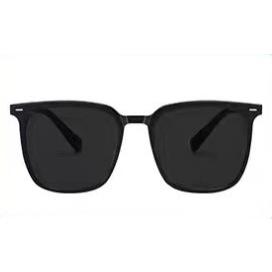 Kính Mát Gọng Vuông Retro Thời Trang Quảng Châu Màu Đen-Vàng Nam Nữ Q082 Women Kính Mắt đủ viền kính râm
