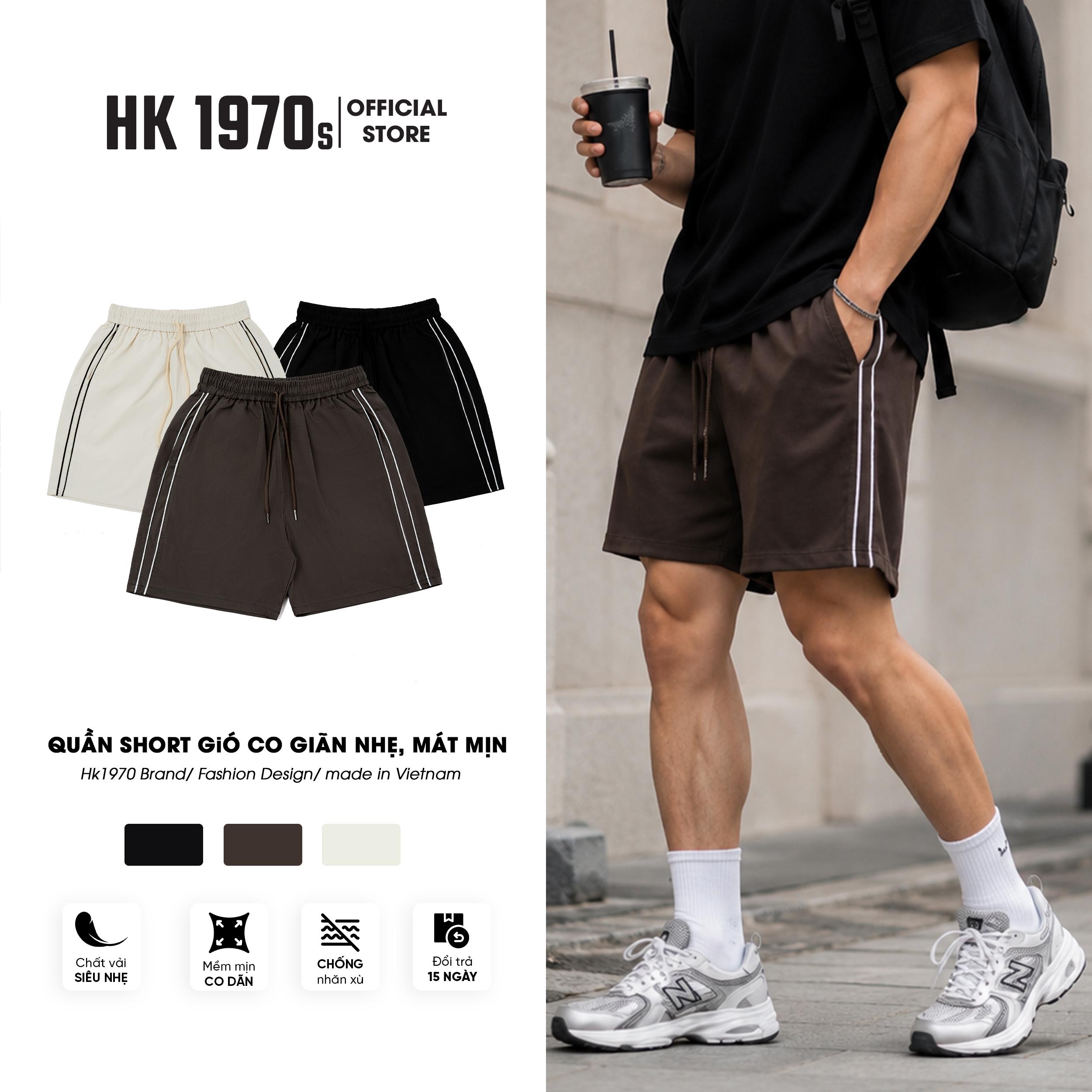 Quần Short Thể Thao Nam Nữ Unisex 150GSM Chất Gió, Co Giãn Nhẹ Mềm Mịn Form Regular Trên Gối Q216