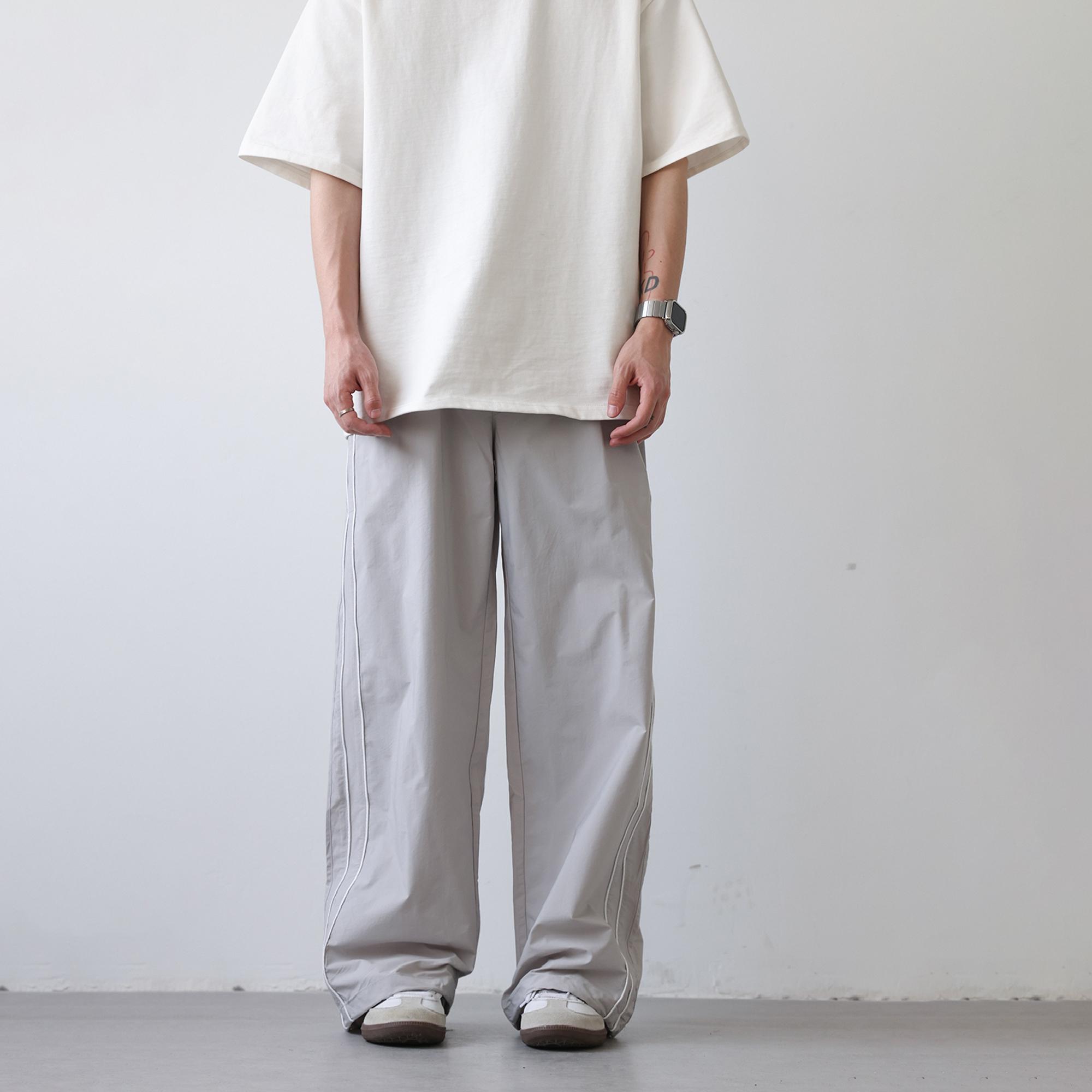 Quần Thể Thao Nam Nữ Có Dây Rút Chất, Dáng Rộng Trẻ Trung Dễ Phối Đồ Thời Trang - Q184 Menswear Pants quần _ gió nam