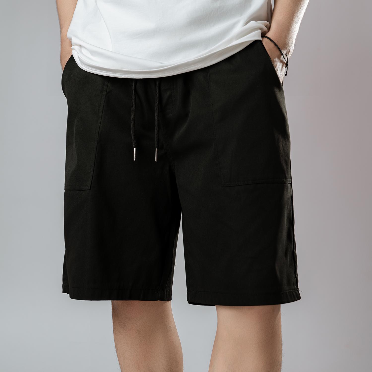 Quần Short KaKi Nam Nữ Unisex Chất Vải KaKi 2 Da Form Ống Rộng Oversize Dài Qua Gối Q207 quan thethao