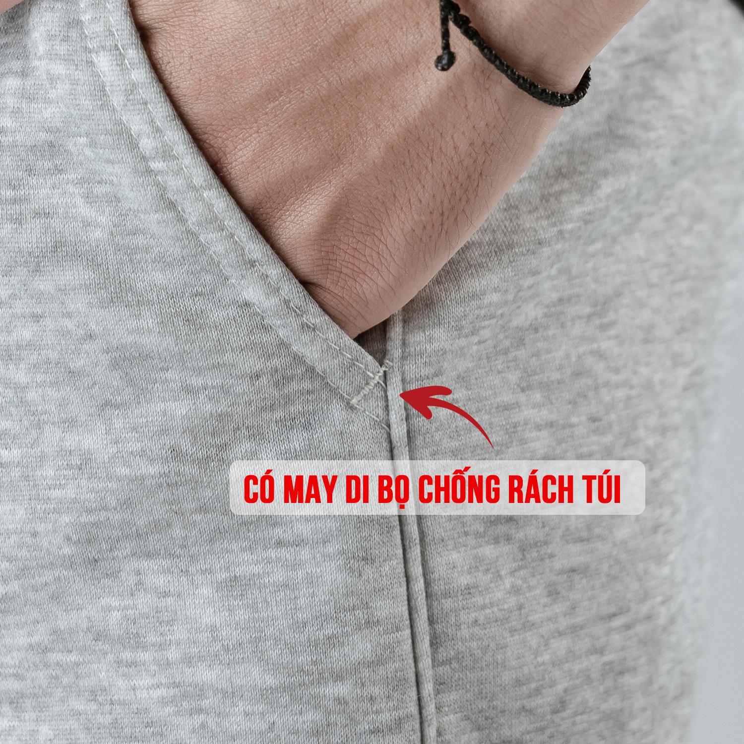 Quần Nỉ Nam Nỉ Lông Cáo 400GSM Không Nhăn Xù, Mềm Mượt Quần Joger Nỉ Ống Côn Phong Cách Thể Thao Q226