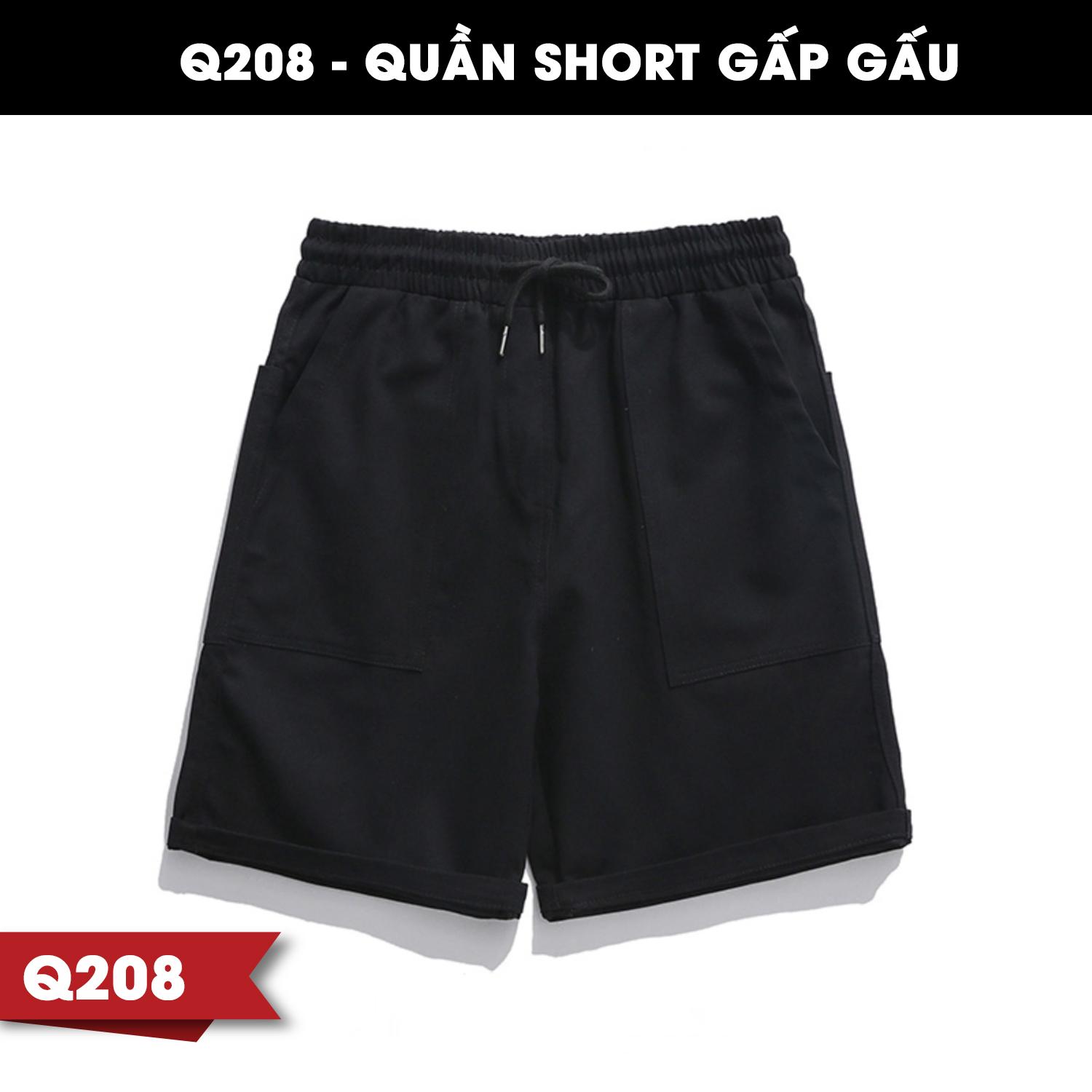 Quần Short KaKi Nam Nữ Unisex Chất Vải KaKi 2 Da Form Ống Rộng Oversize Dài Qua Gối Q207 quan thethao