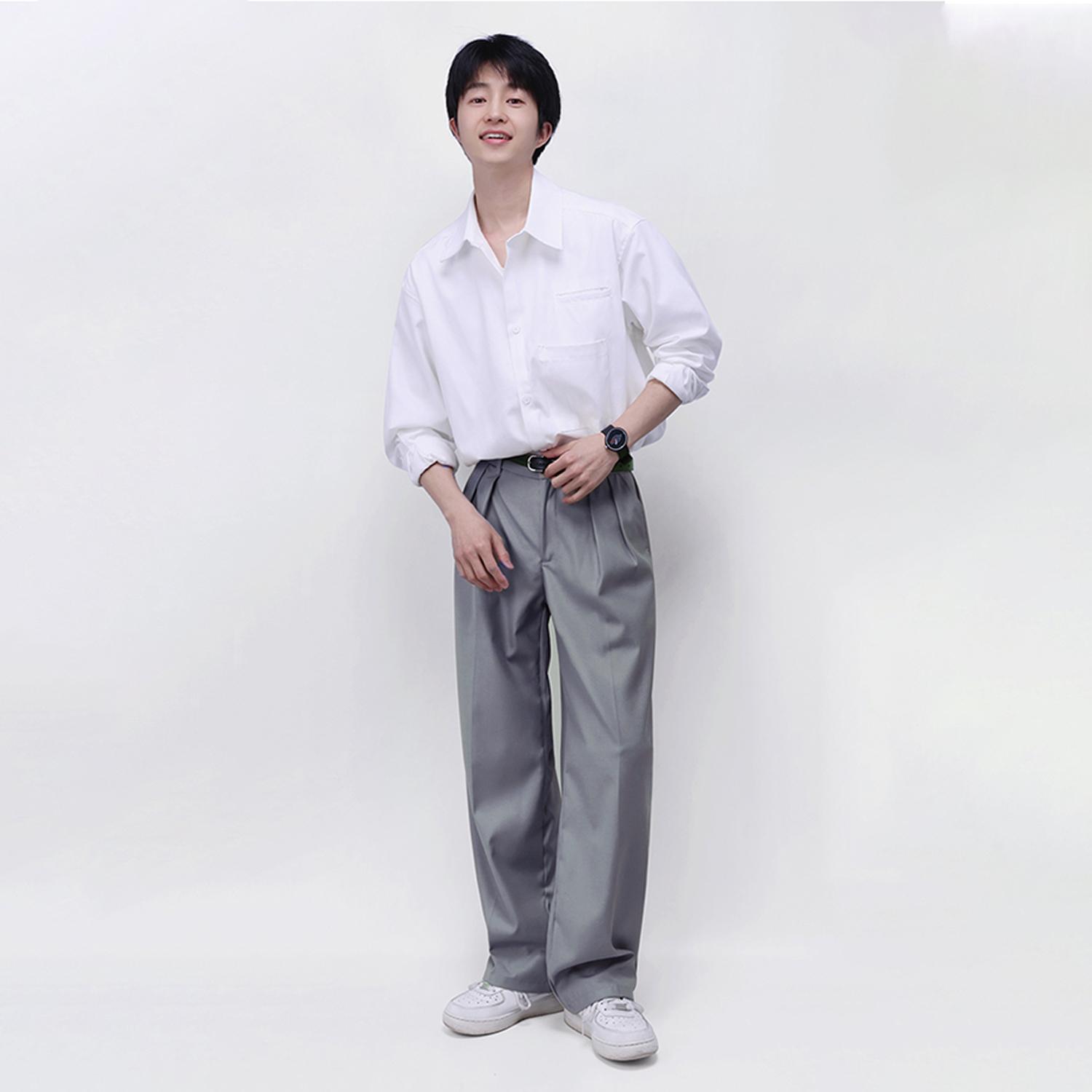 Quần Tây ốNg Rộng Xếp Ly Hk1970, Quần Âu Cạp Chun Sau Vải Rubi Mềm Mượt Thoáng Mát Phong Cách Hàn Quốc Q196
