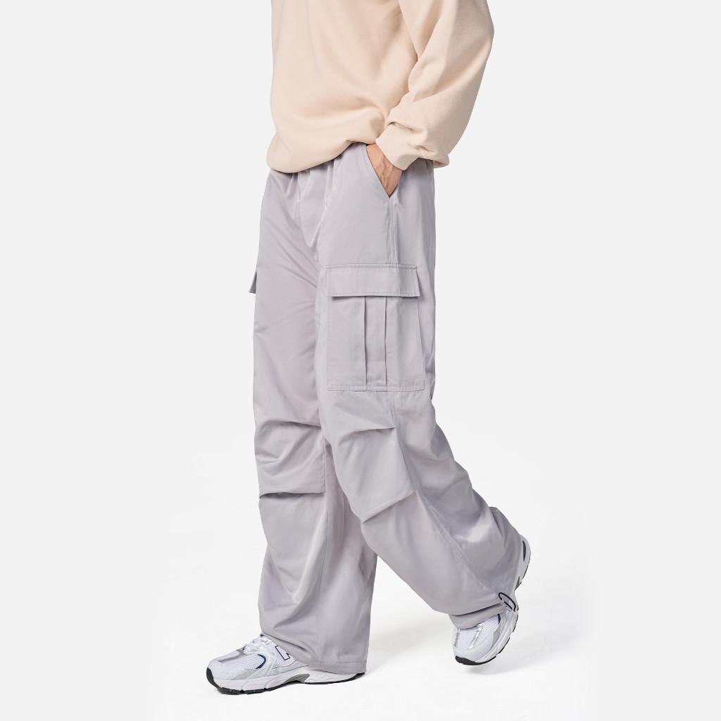 Quần Ống Rộng Túi Hộp 2 Túi Nam Nữ Có Dây Rút Unisex, Quần Túi Hộp Vải Gió Phong Cách Hiphop Đường Phố Q331 Menswear Pants
