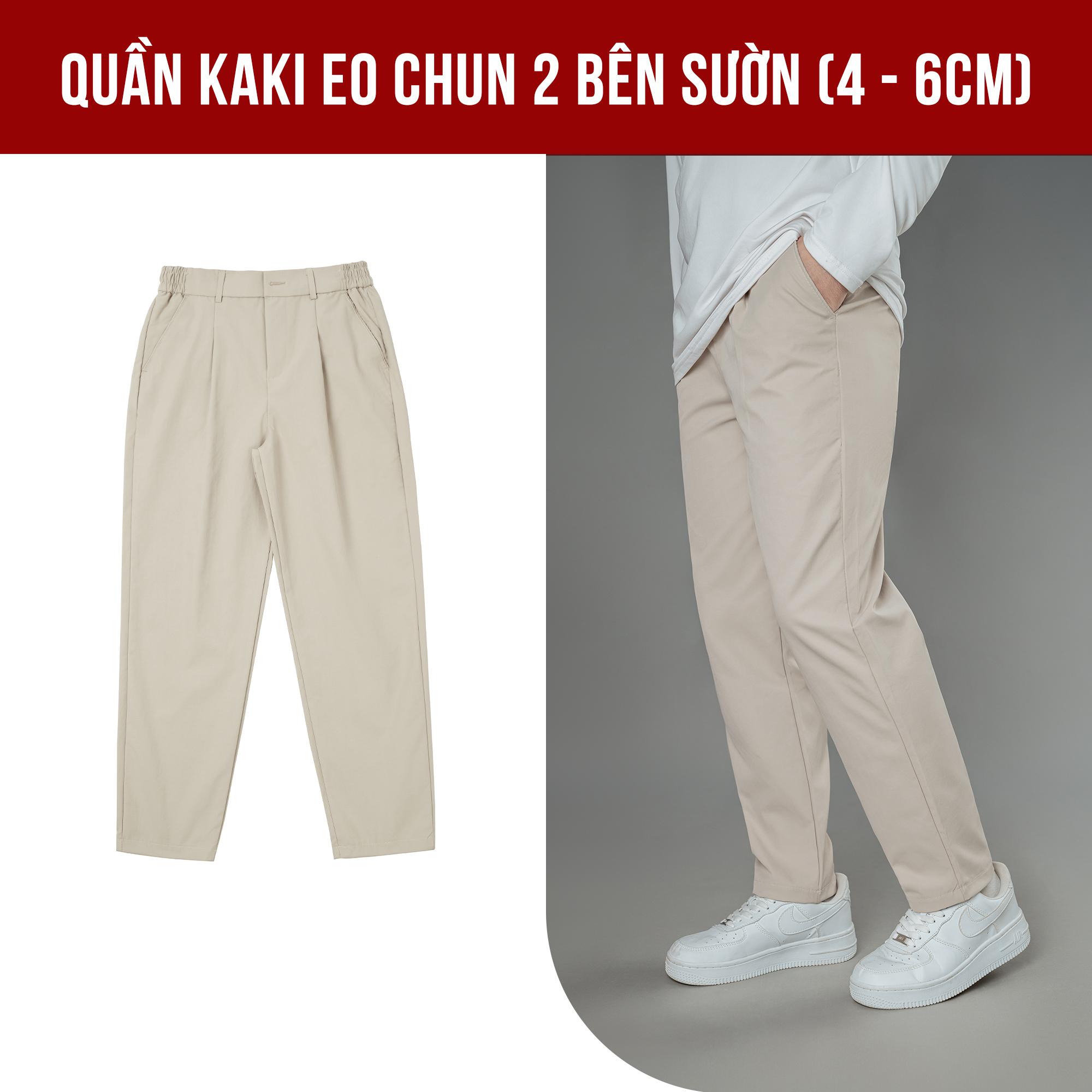 Quần KaKi Nam Sitetab Chỉnh Eo Linh Hoạt, Vải Kaki 280gsm Mềm Mượt Thiết kế Cạp Cao Form Dáng Baggy Phong Cách Hàn Quốc Q221
