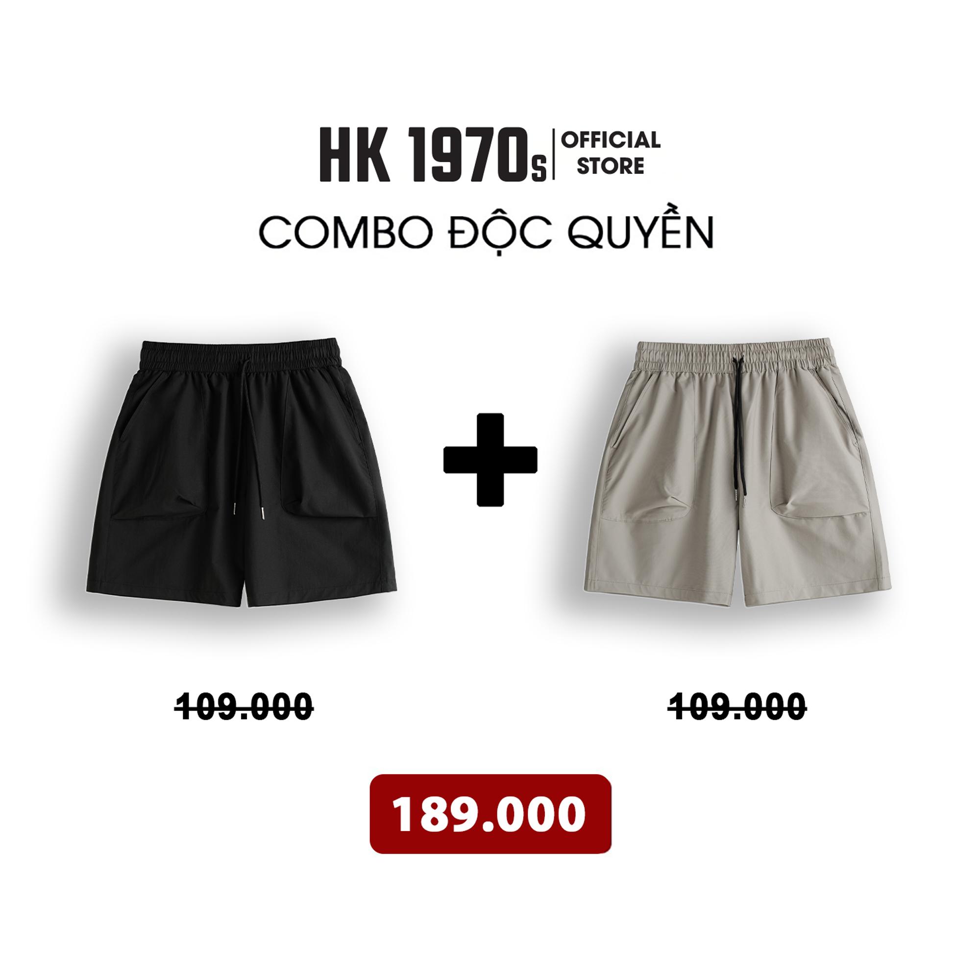 Quần Short Gió Thể Thao [Fom Trên Gối] Vải Gió Thể Thao  Nhẹ Thoáng Khí Form Regular Phong Cách Basic Q235