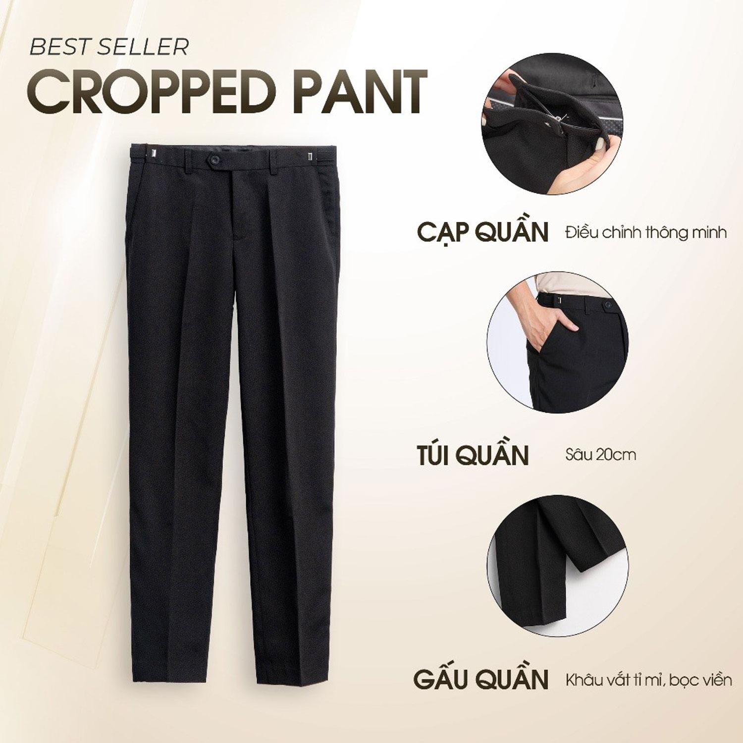 Quần Âu Cạp Điều Chỉnh Độ Rộng Vòng Eo Form Dáng Baggy, Quần Tây Nam Phong Cách Hàn Quốc Co Giãn Q141 Menswear Pants