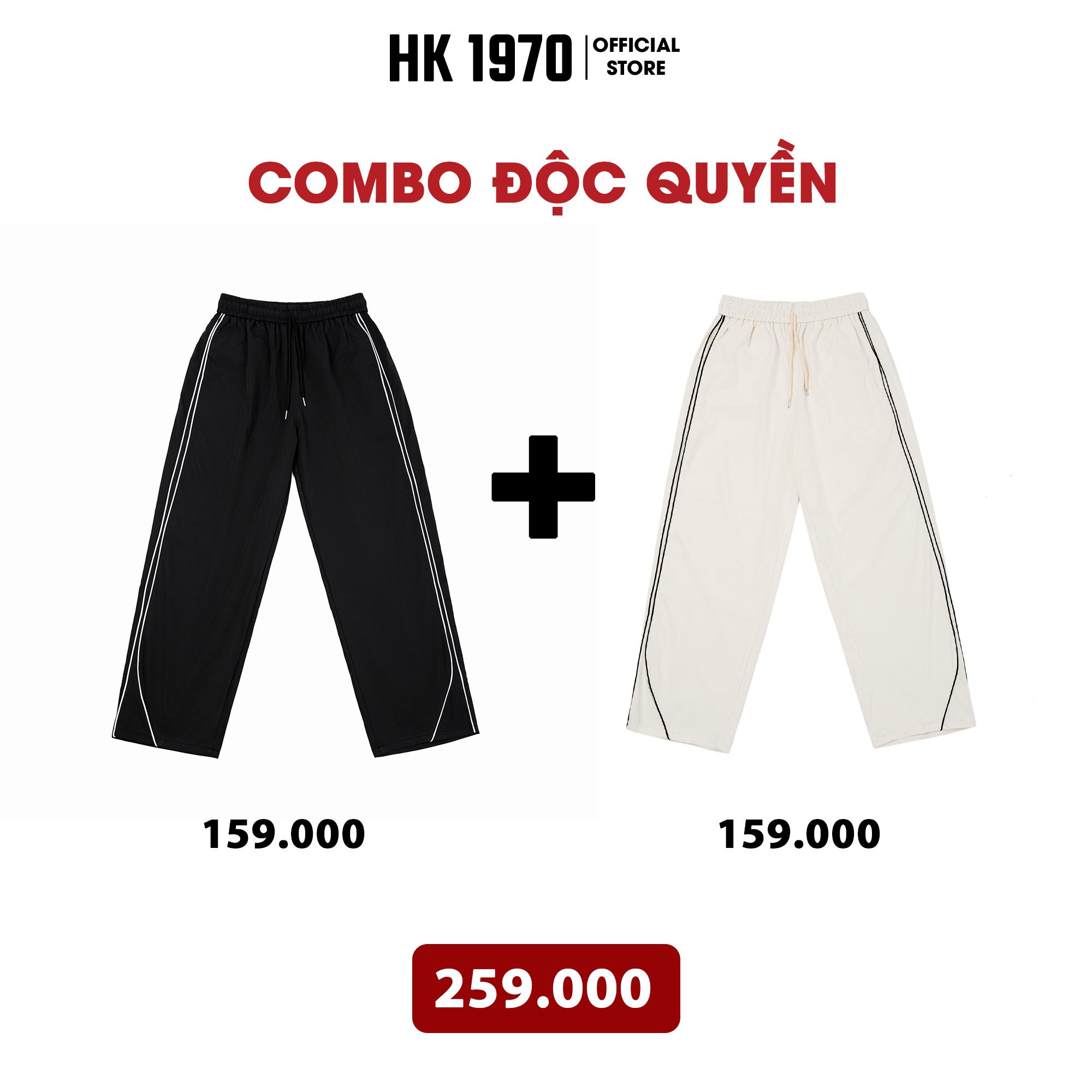 Quần Ống Suông Dáng Rộng Nam Nữ Chất Gió Thể Thao Co Giãn Nhẹ Mềm Mịn Thoáng Mát, Dáng Rộng Trẻ Trung Dễ Phối Đồ Thời Trang Q218