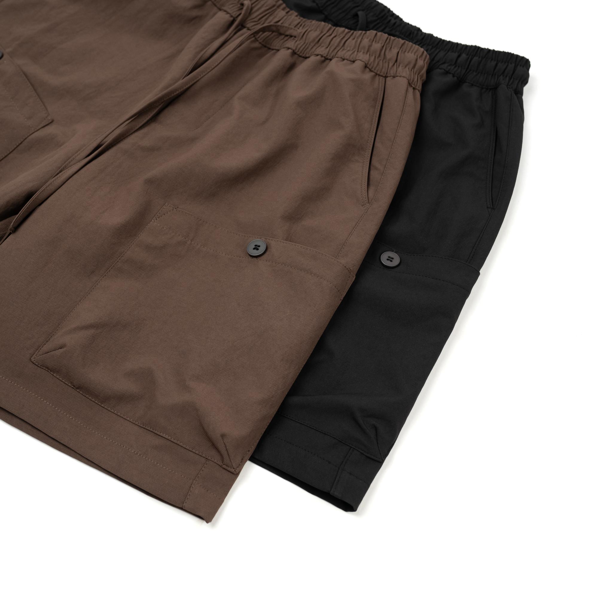 Quần Short Kaki [Form Trên Gối] Vải Kaki Gió Co Giãn Nhẹ 280GSM Không Nhăn Xù Bai Nhão Mặc Mùa Hè  Thoải Mái Q334