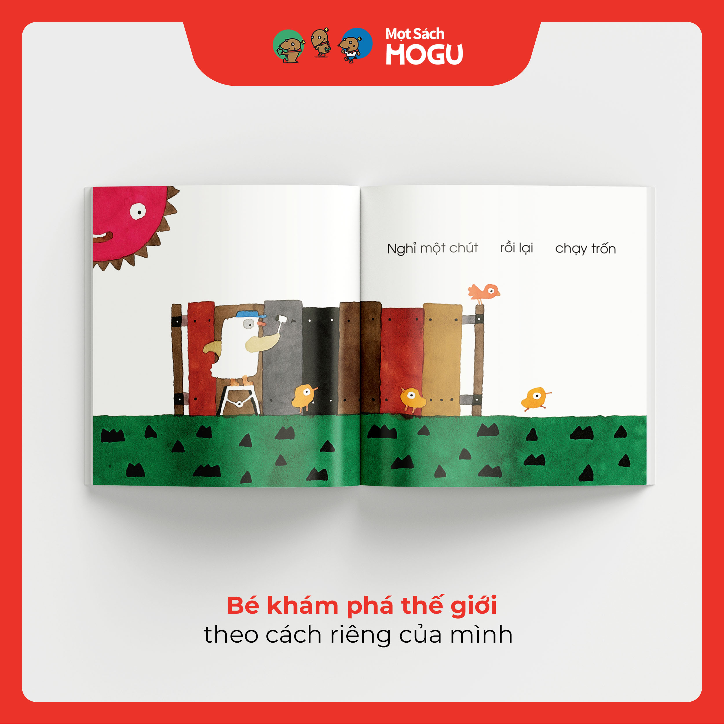 Gà Con Chạy Trốn