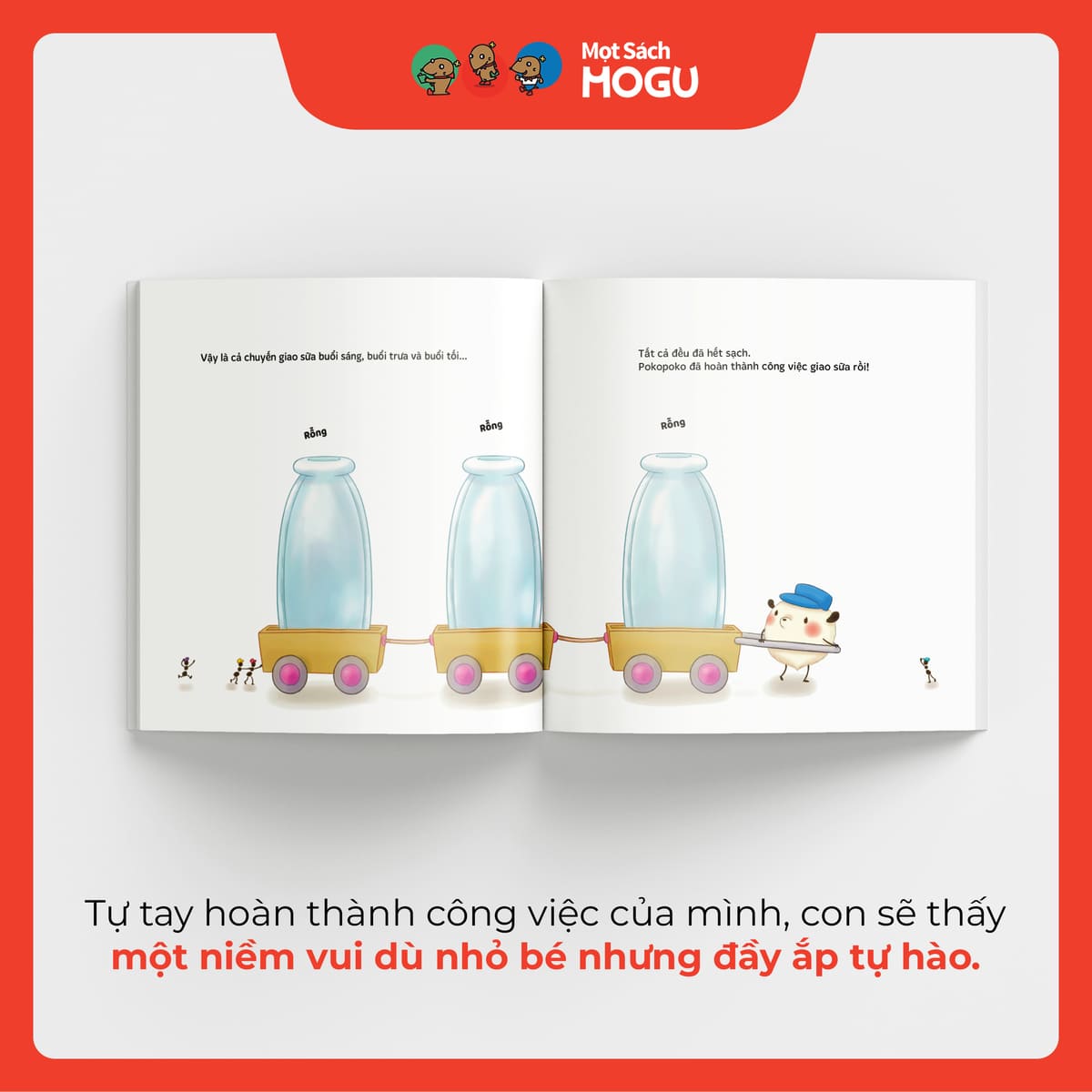 Bạn Pokopoko - Đi giao sữa