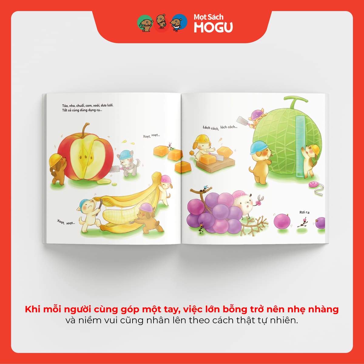 Bạn Pokopoko làm sinh tố trái cây
