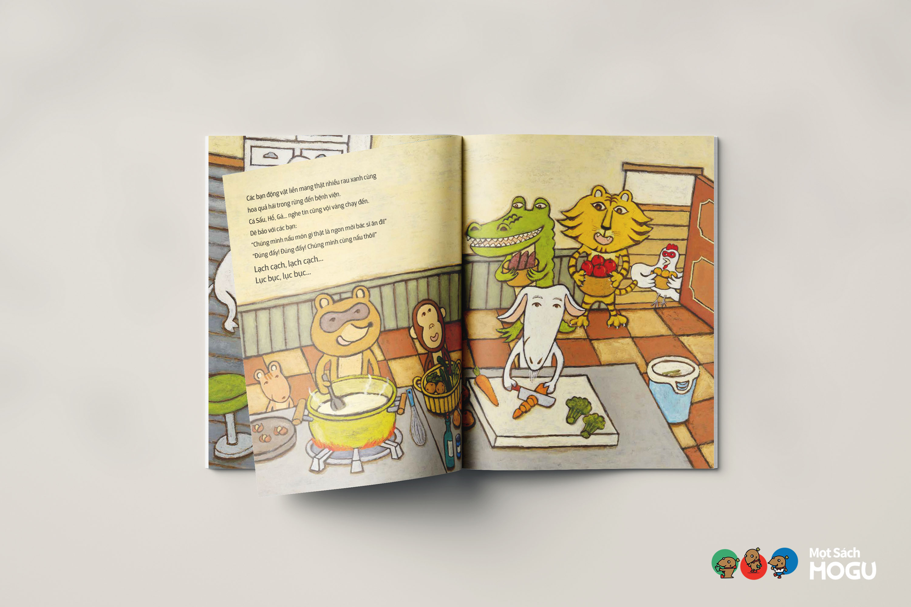 Bác Sĩ An-tôn ngày bận rộn | Ehon cho bé từ 3 tuổi | Yêu thương, sẻ chia & hợp tác