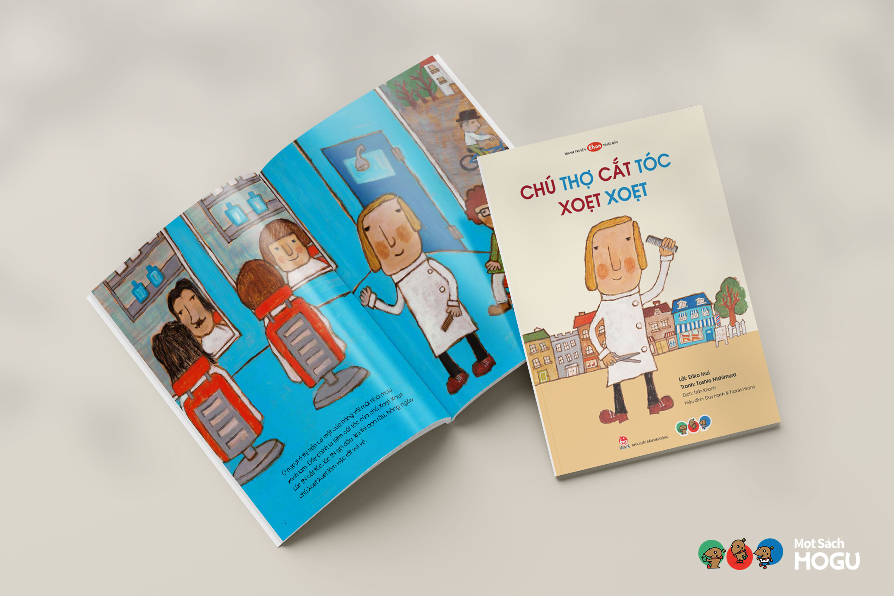 Chú Thợ Cắt Tóc Xoẹt Xoẹt