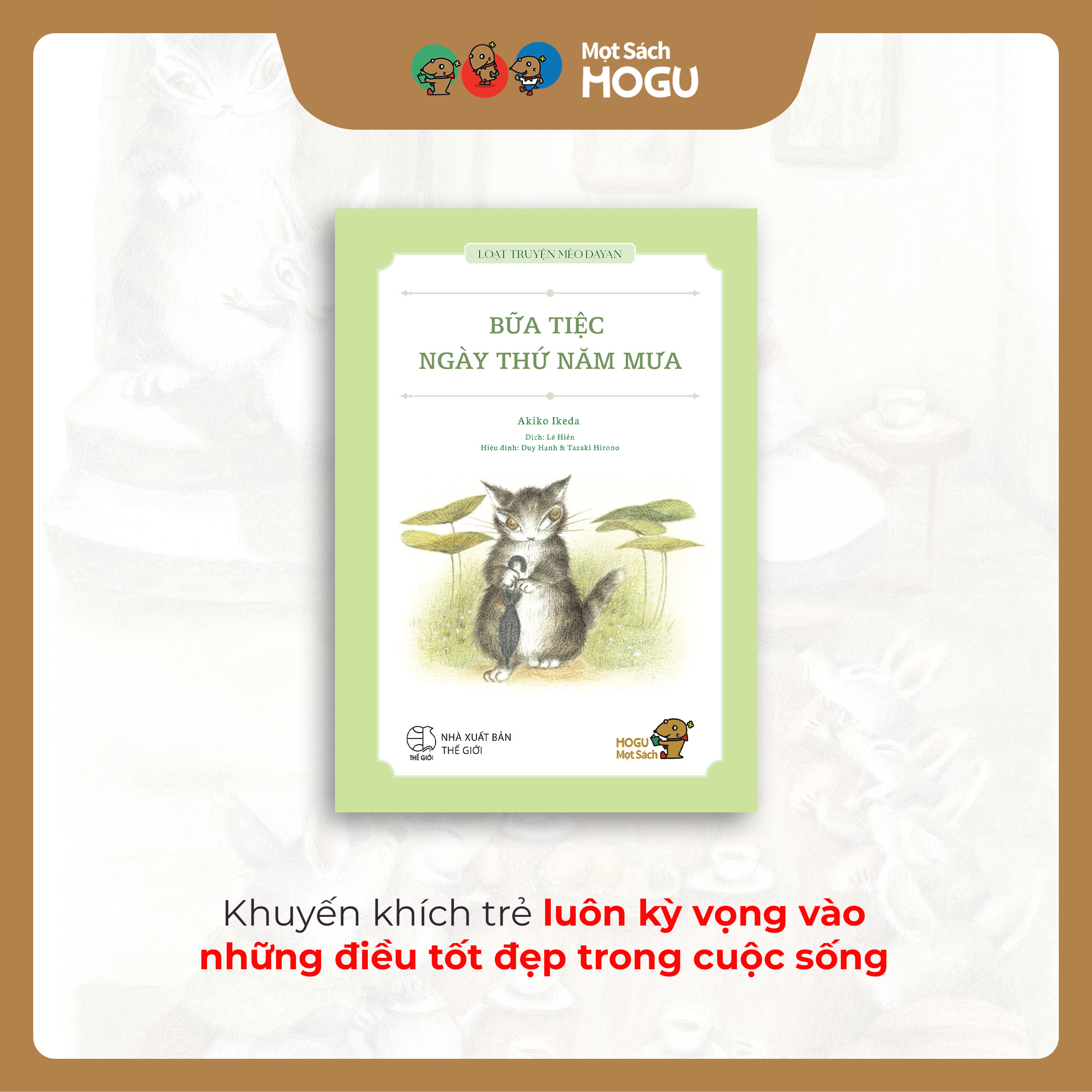 Bộ 4 cuốn Loạt truyện Mèo Dayan