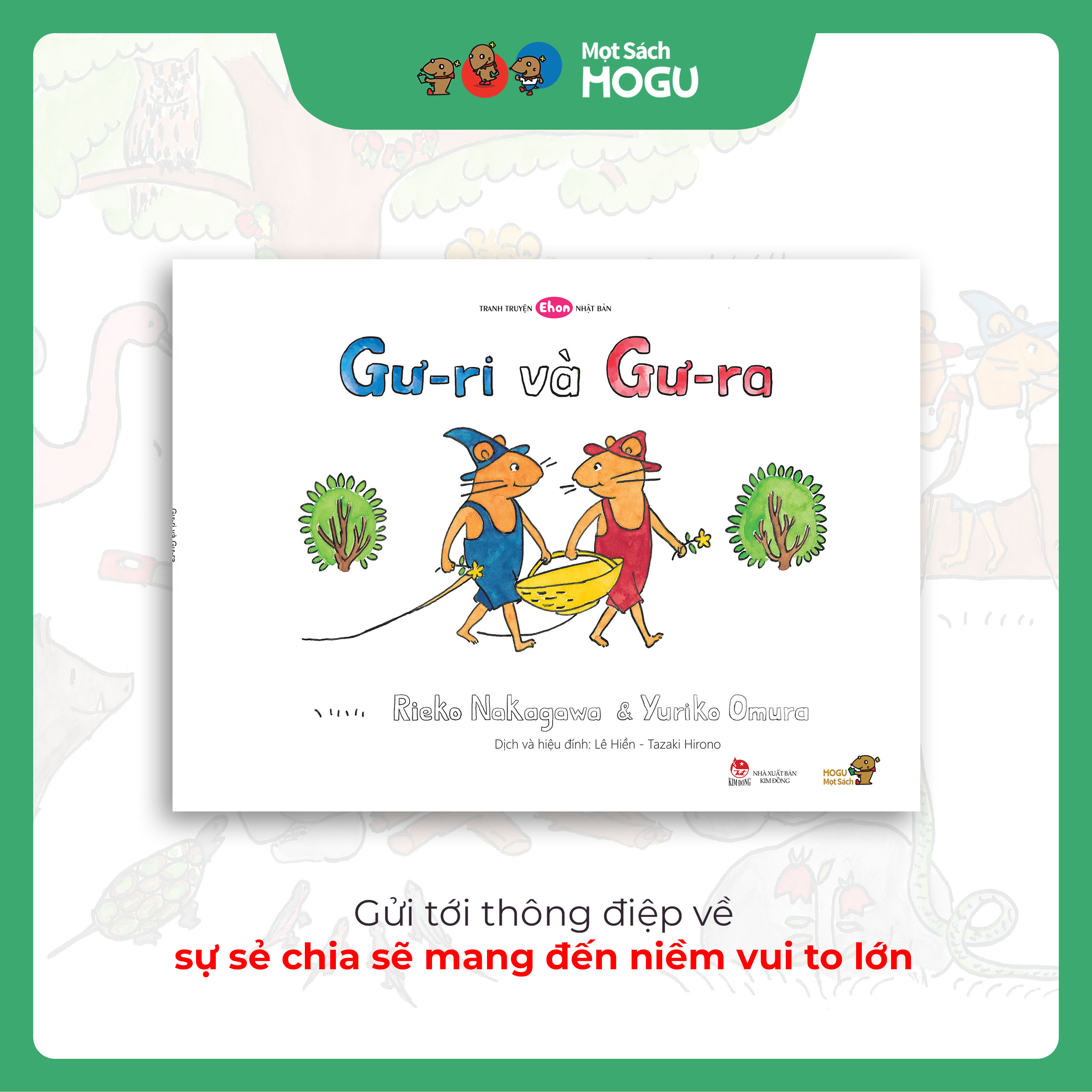 Combo "Gư-ri và Gư-ra du ký"