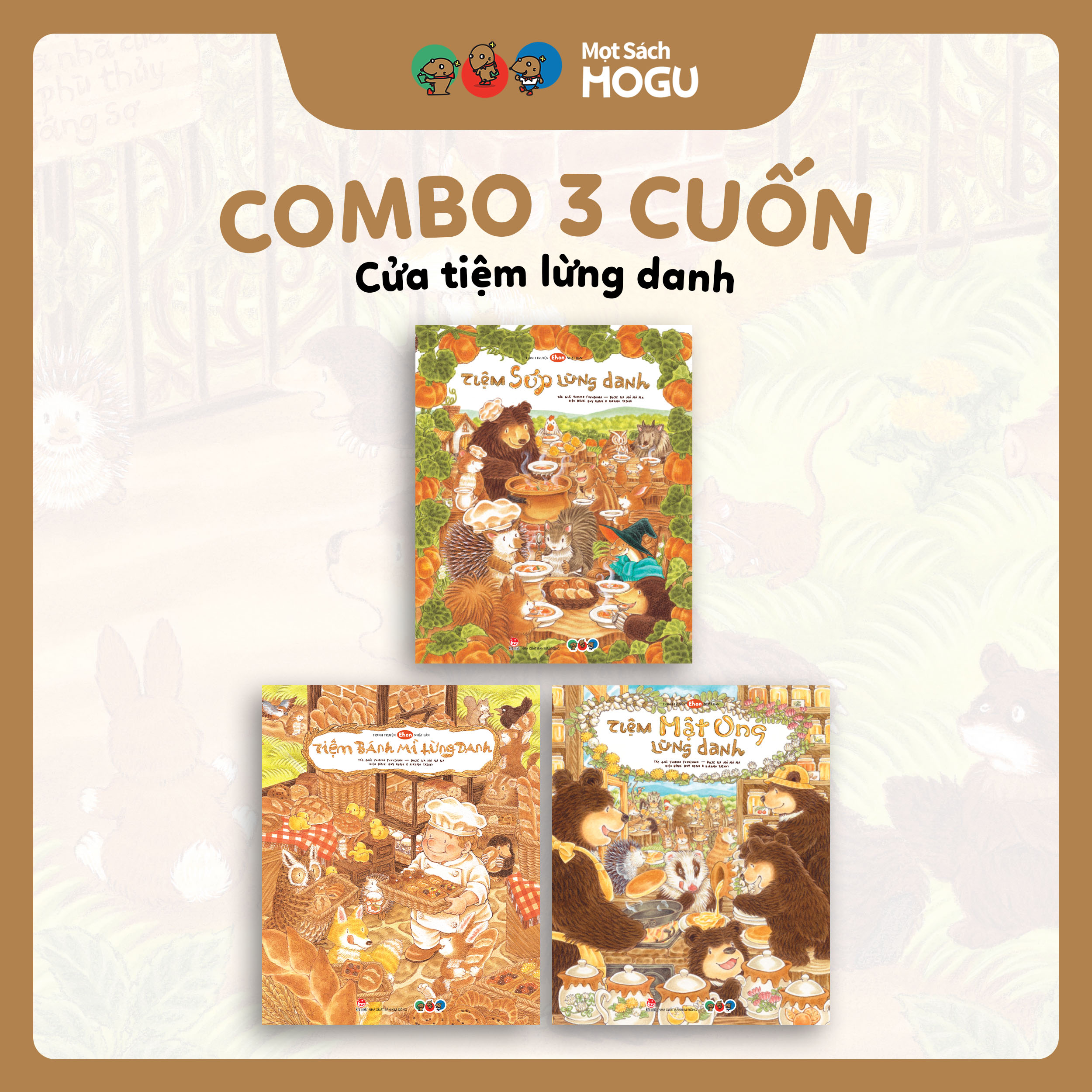 Cửa Tiệm Lừng Danh | Bộ Ehon cho bé từ 3 tuổi | Hợp tác & khám phá