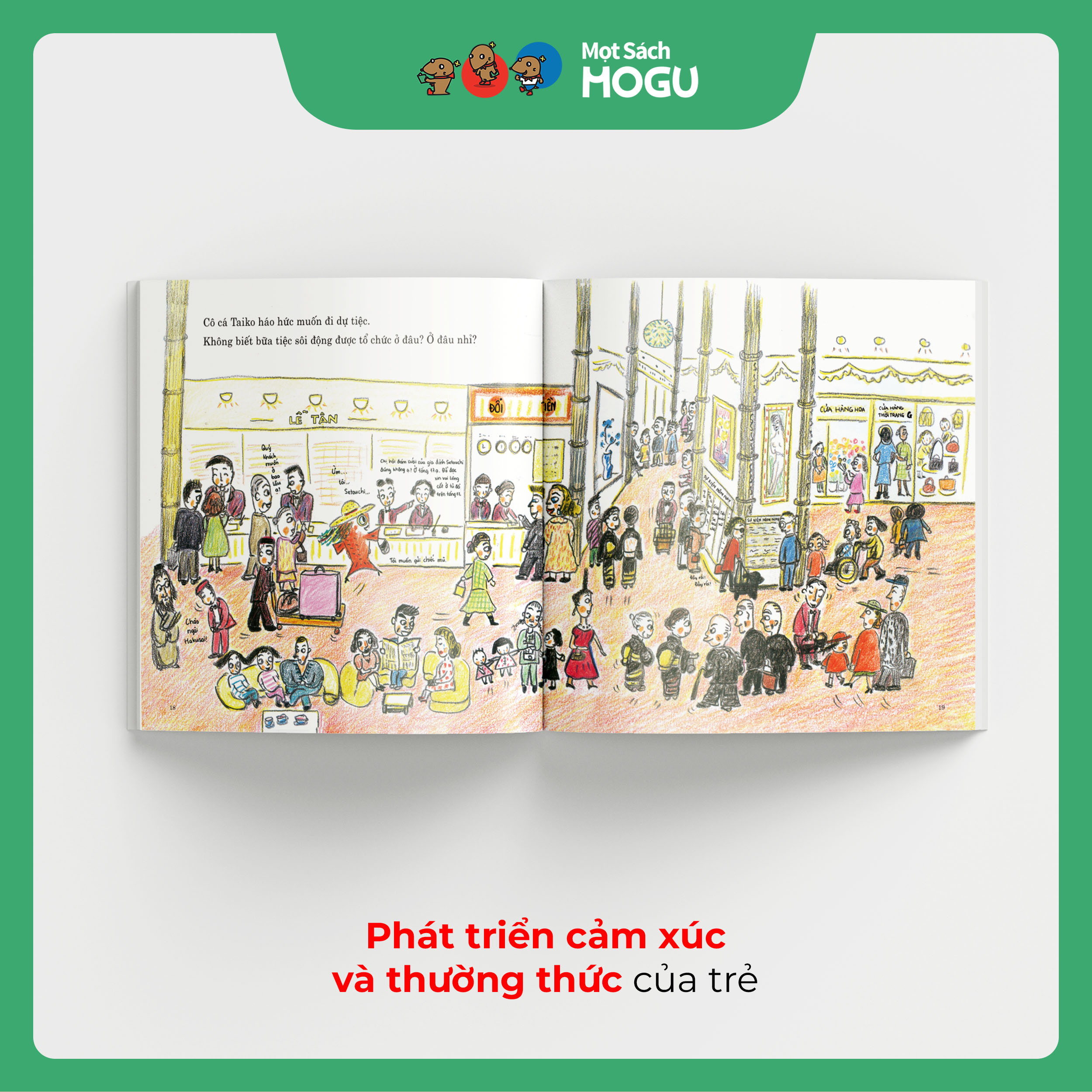Cô Cá Setouchi Taiko Muốn Đi Dự Tiệc