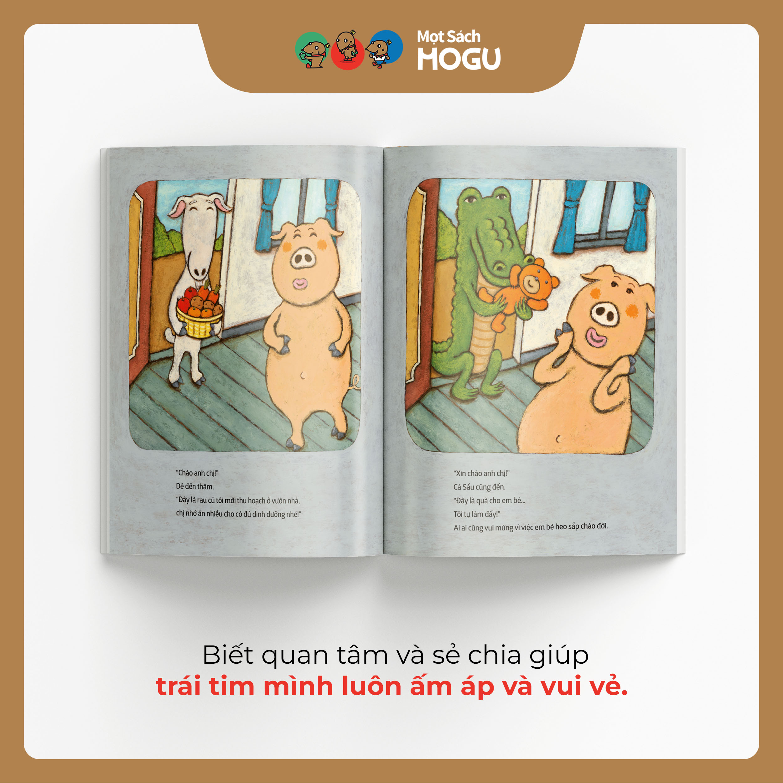 Bác Sĩ An-tôn: Em Bé Đây | Ehon cho bé từ 3 tuổi | Hiểu cảm xúc khi có em