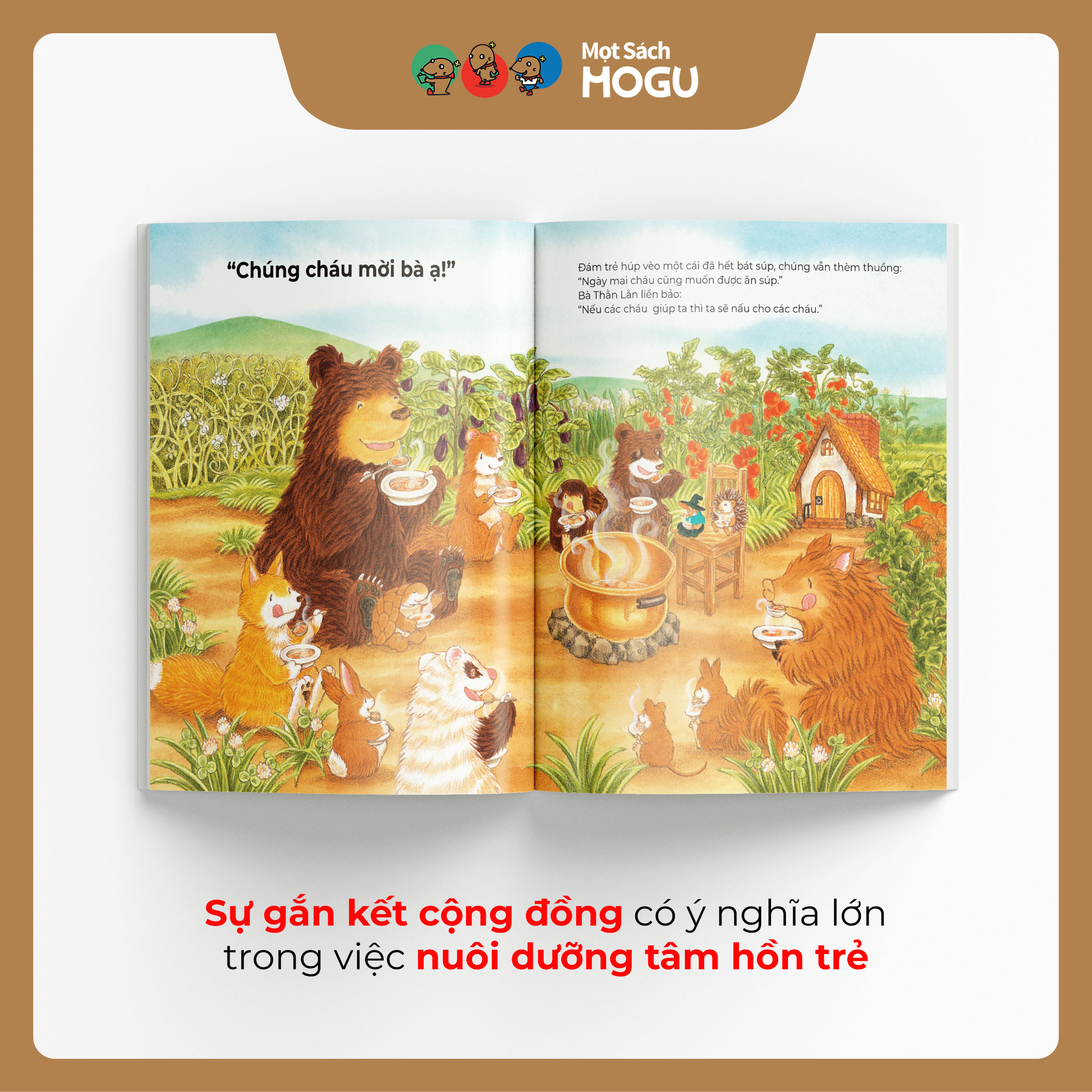 Tiệm Súp Lừng Danh | Ehon cho bé từ 3 tuổi | Chia sẻ & học cùng bạn bè