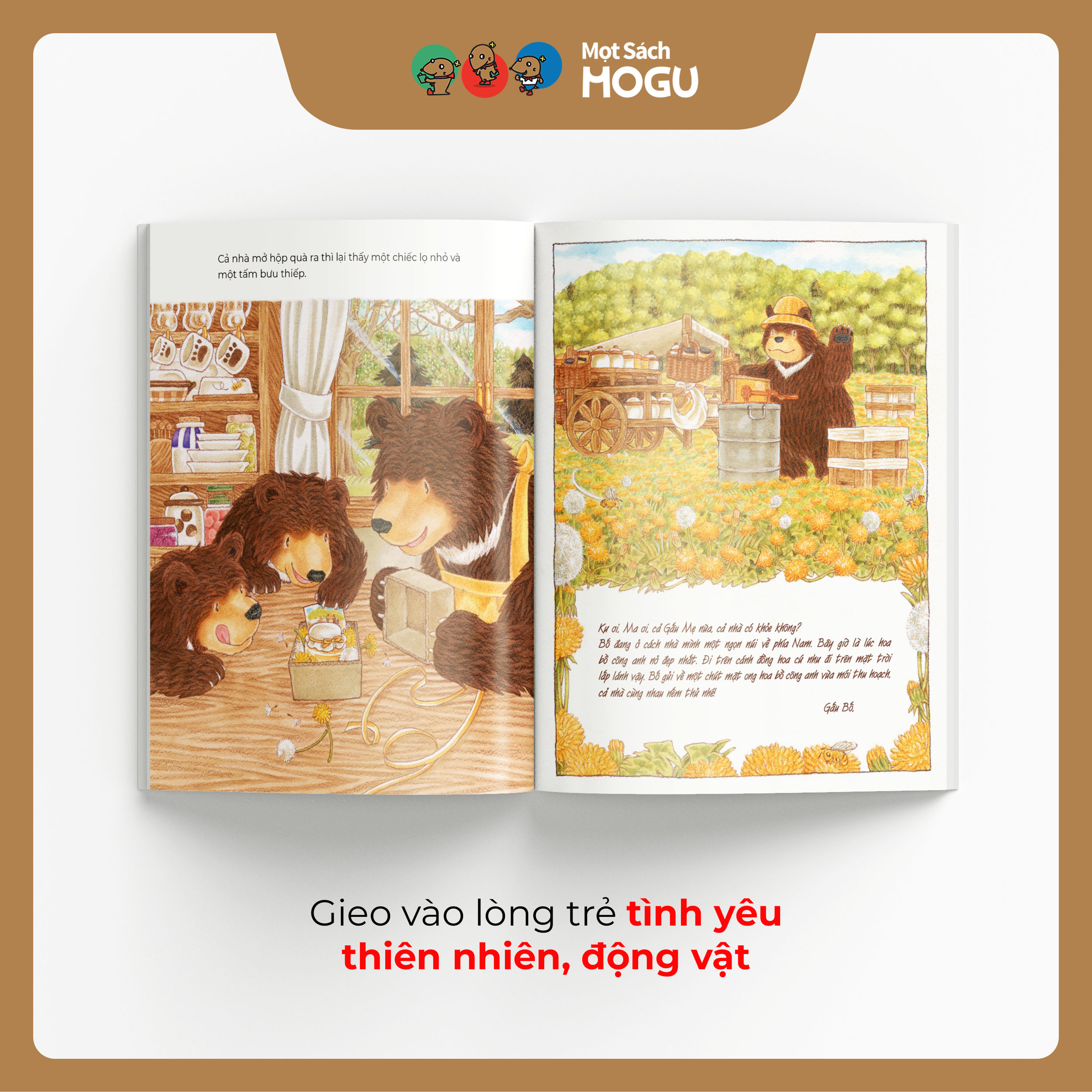 Tiệm Mật Ong Lừng Danh | Ehon cho bé từ 3 tuổi | Yêu thương & sẻ chia