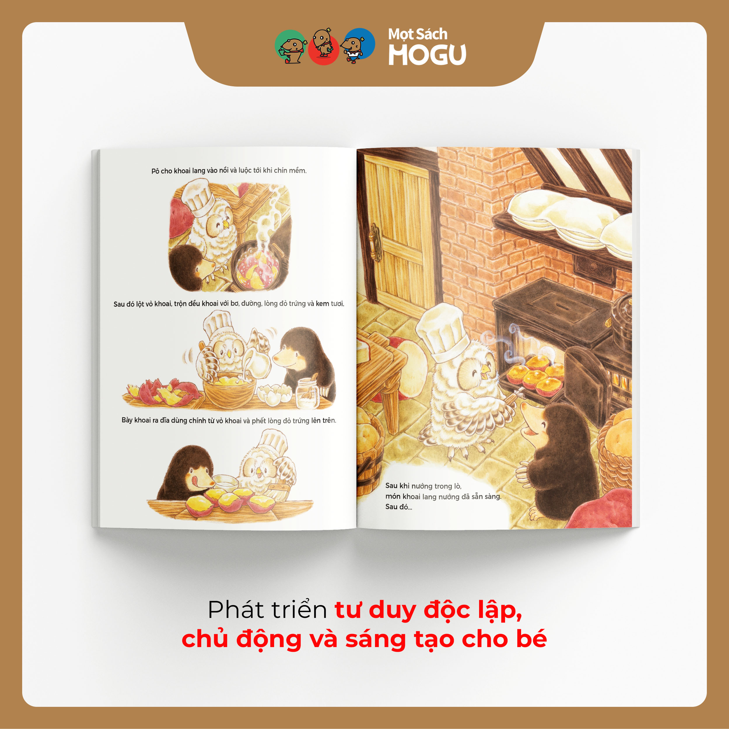 Nhà Hàng Lừng Danh | Ehon cho bé từ 3 tuổi | Hợp tác & trách nhiệm