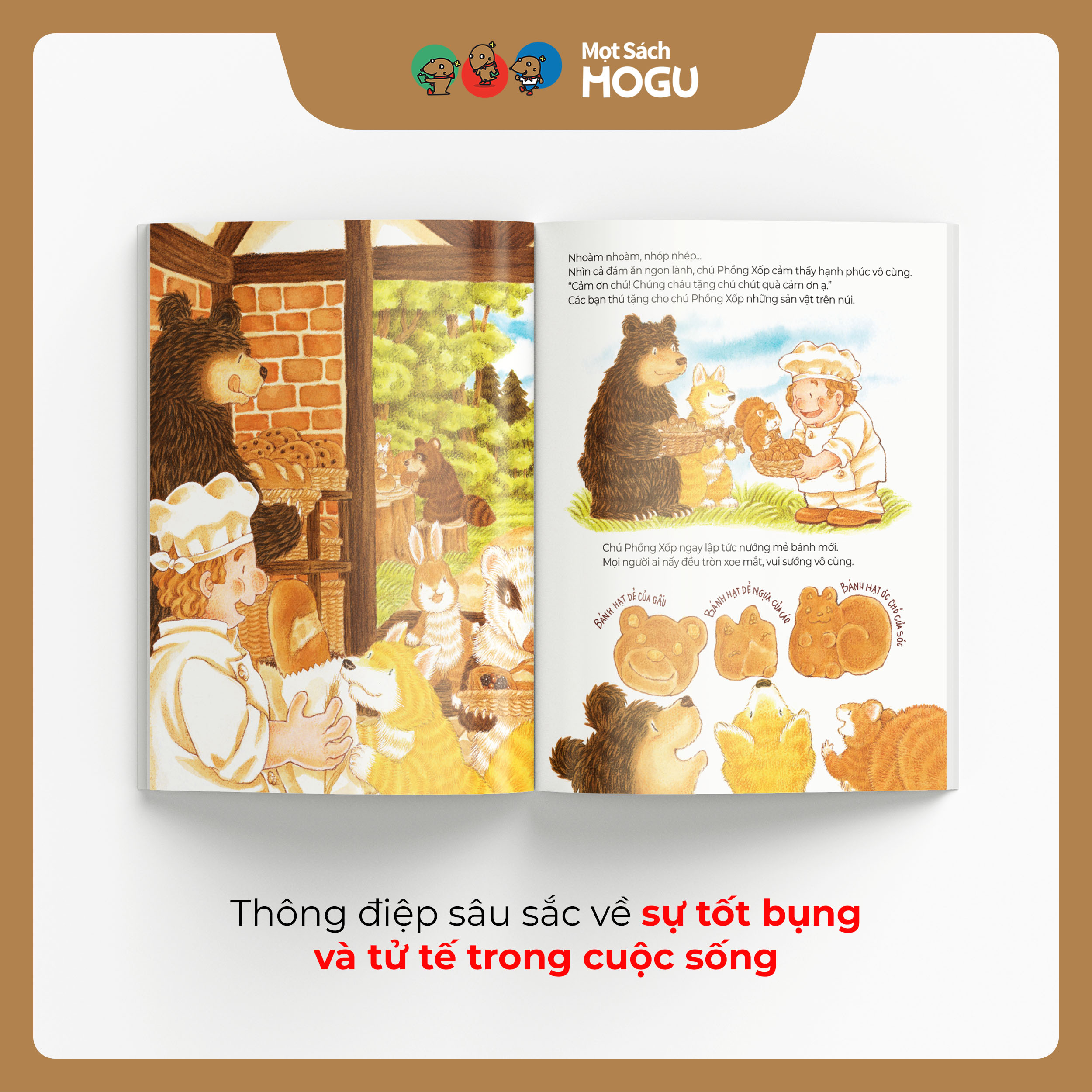 Tiệm Bánh Mì Lừng Danh | Ehon cho bé từ 3 tuổi | Học sẻ chia & kết nối