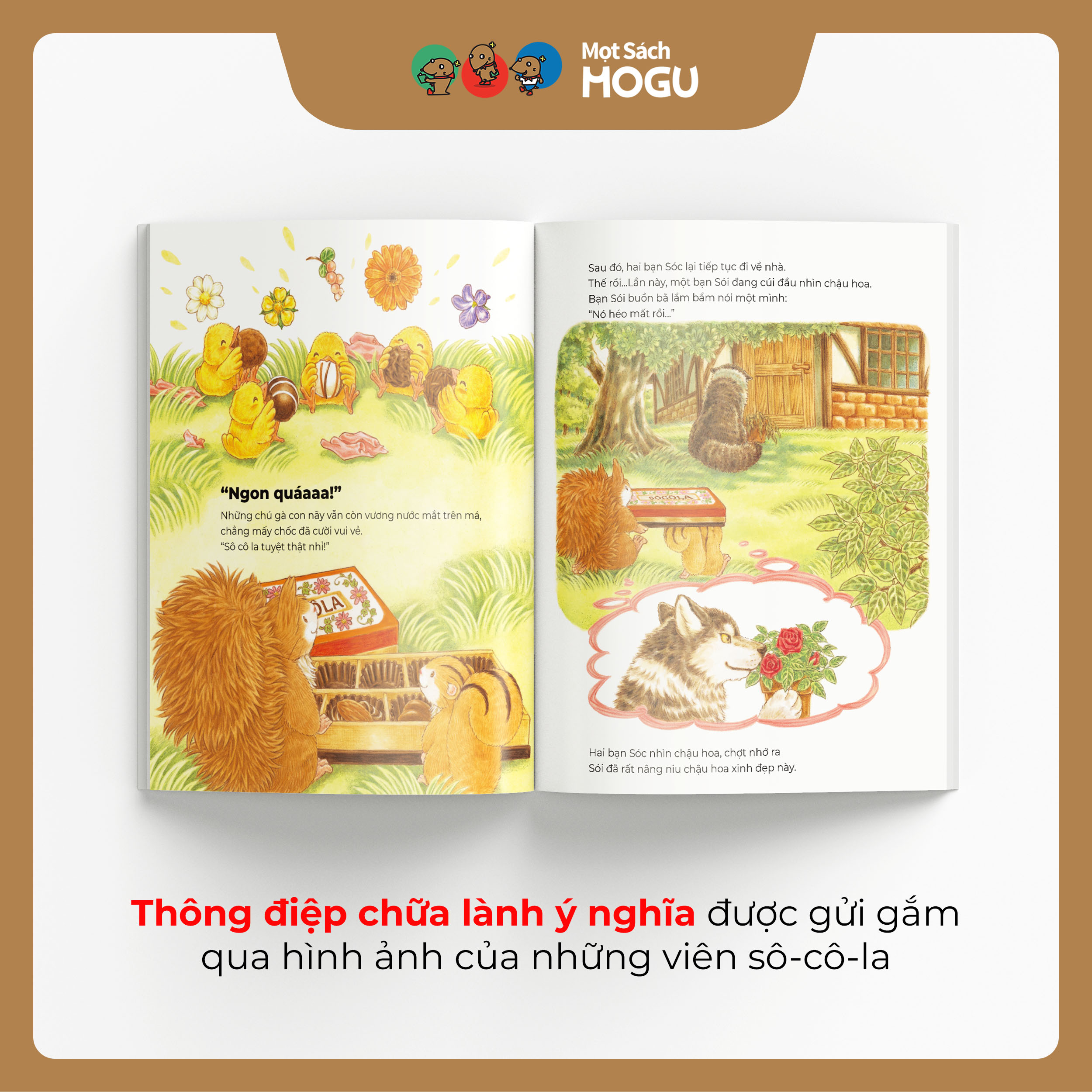 Tiệm Sô Cô La Lừng Danh | Ehon cho bé từ 3 tuổi | Thưởng thức niềm vui & sẻ chia