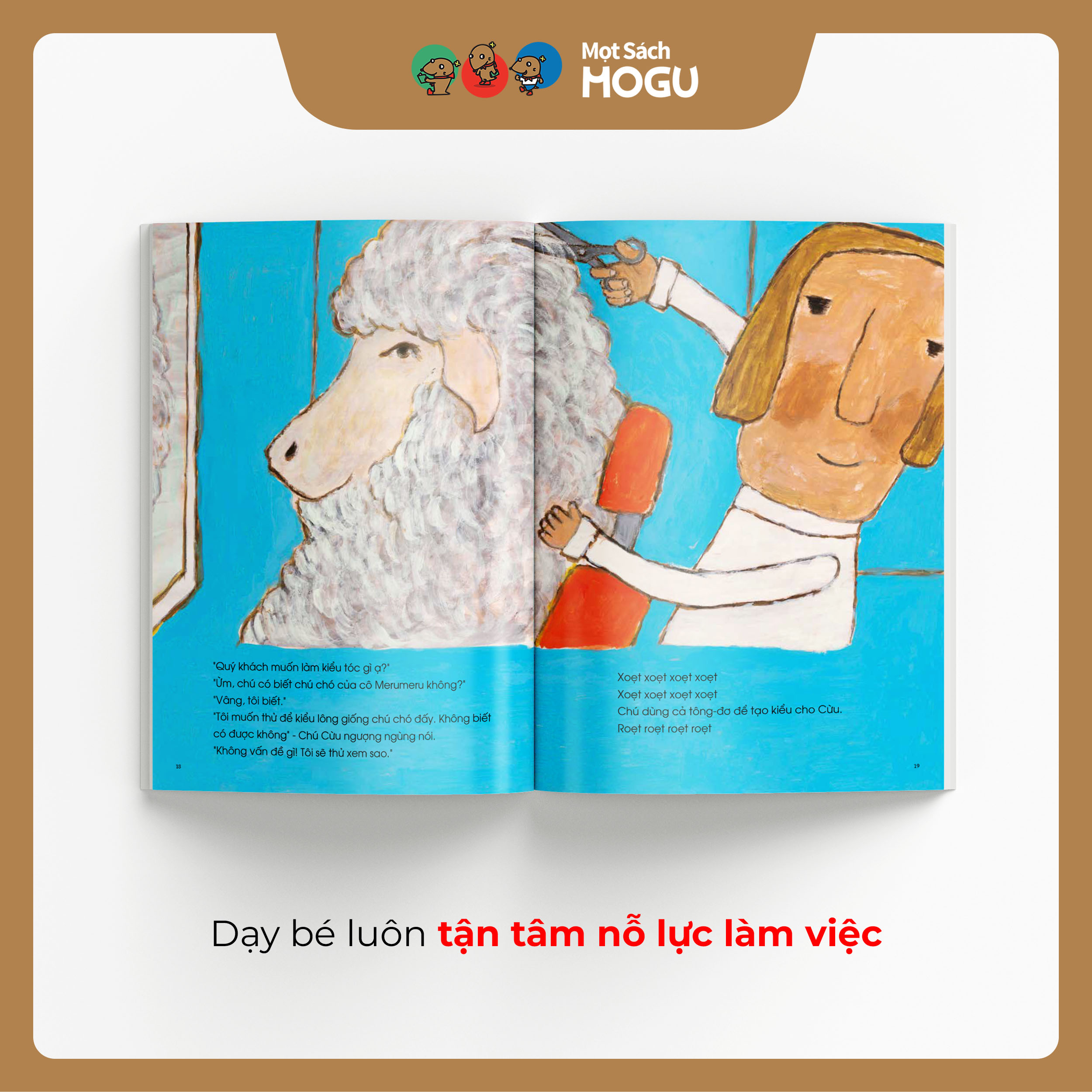 Chú Thợ Cắt Tóc Xoẹt Xoẹt