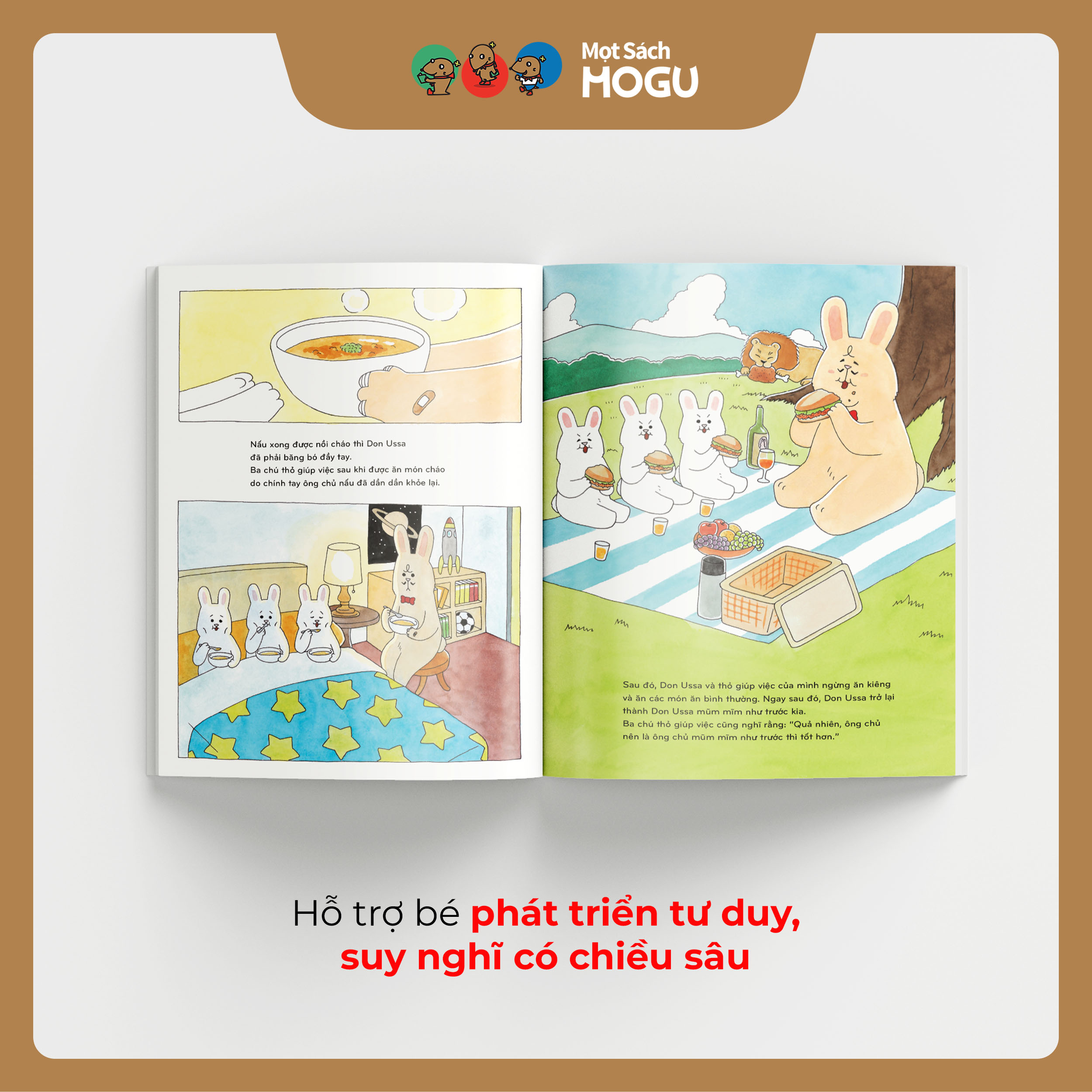 Chiến Lược Giảm Cân Của Thỏ Don Ussa