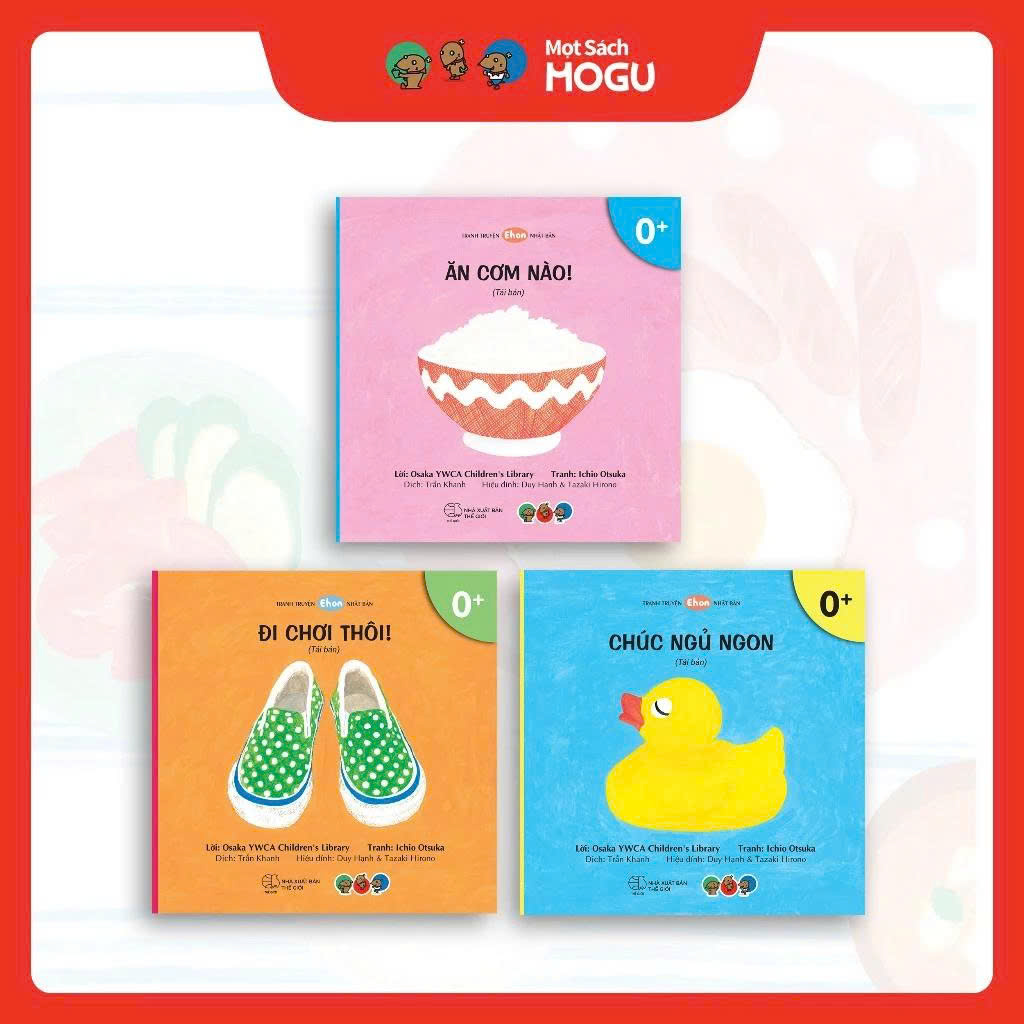 Bộ Ehon cho Bé 0-1-2 | Nhận Biết Đồ Vật, Màu Sắc, Kỹ Năng
