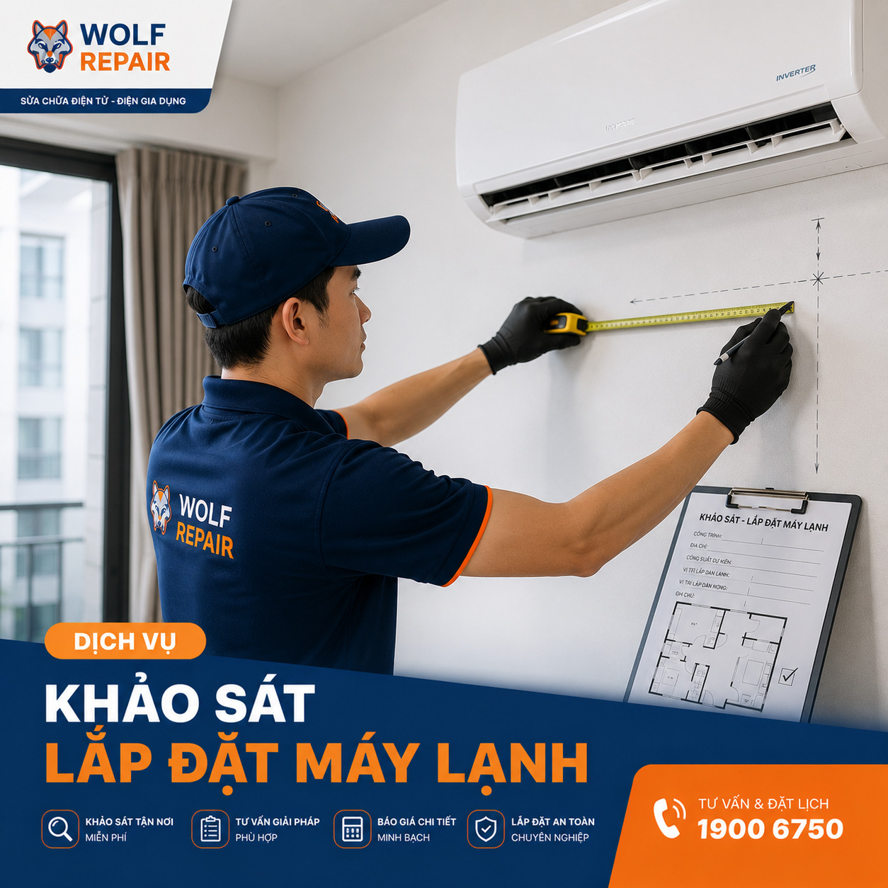 Khảo sát lắp đặt