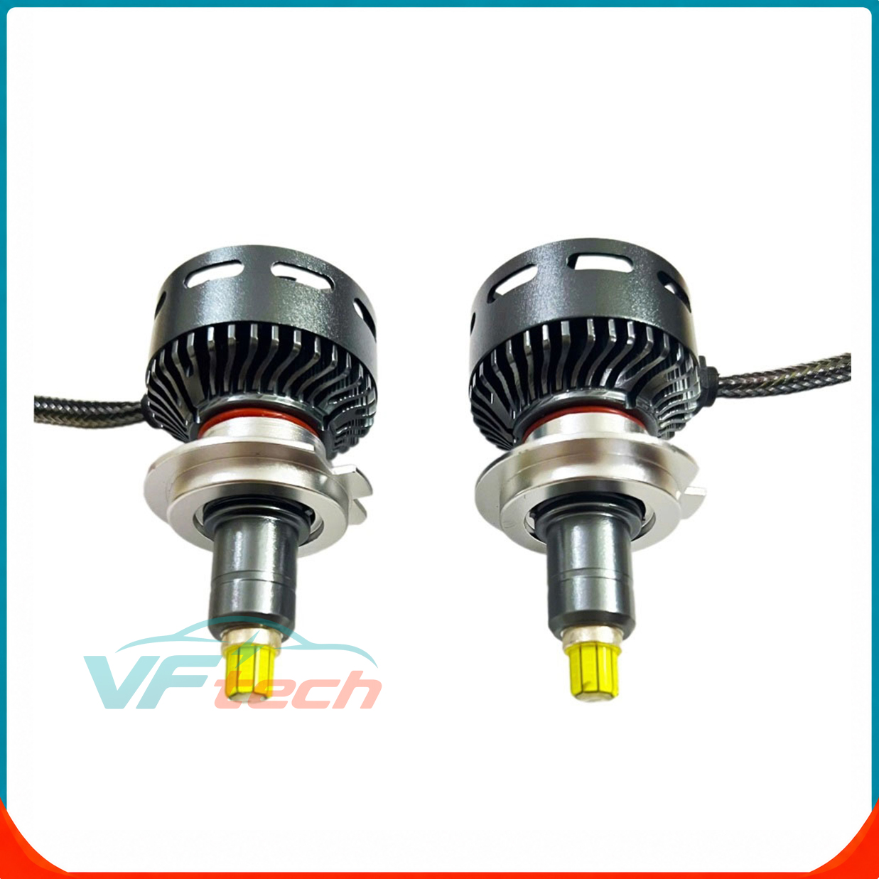 Bóng Led Chuyên Dụng Cho Xe VF5 , Led A360 V5 Plus Chân H7 , Bảo Hành 2 Năm