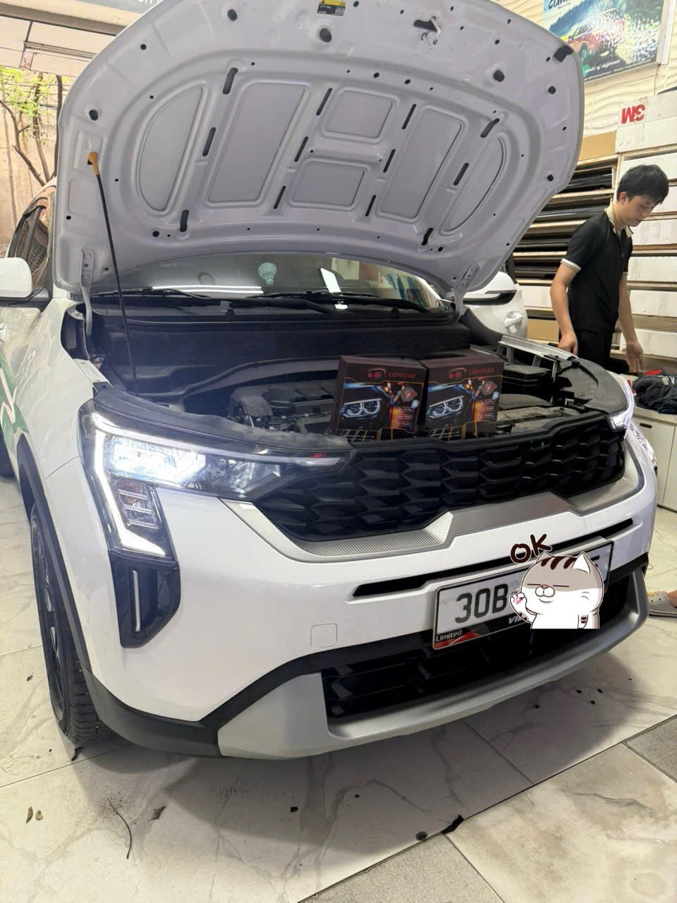 Bóng Led V3 Cho Xe Kia SONET Bản Thiếu