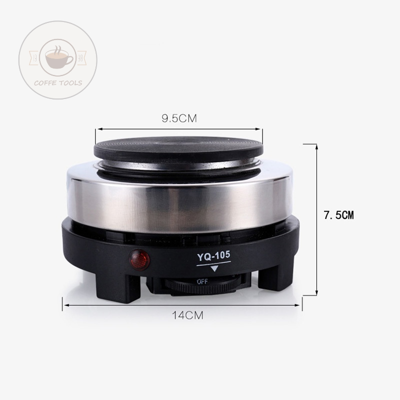 Bếp điện YQ-105 500W 220VAC 3 chế độ nhiệt có ngắt oan toàn