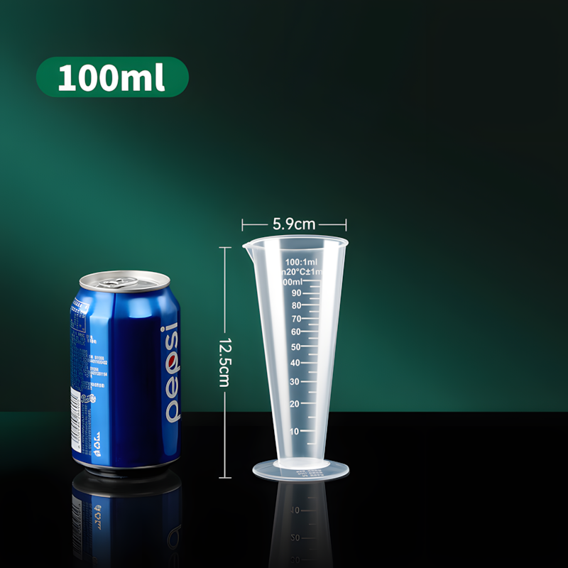 Ca đong định lượng dung tích lớn có vạch chia, làm bằng nhựa an toàn thực phẩm