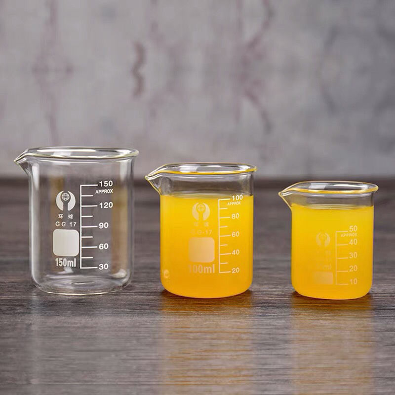 Cốc Đo Lường Chia Vạch – Thủy Tinh Chịu Nhiệt Borosilicate | Chuẩn Xác – Bền Bỉ – Đa Dụng