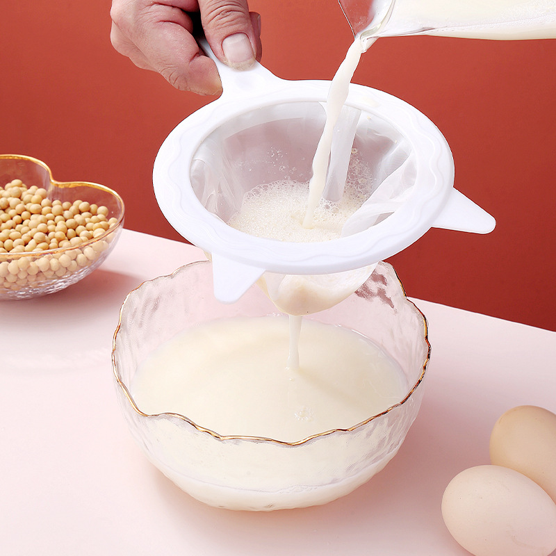 Lưới Lọc Sữa Đậu Nành, Lọc Rượu, Lọc Cặn – Thiết Kế 2 Tai Chắc Chắn, Siêu Mịn – Dễ Dùng & Bền Bỉ