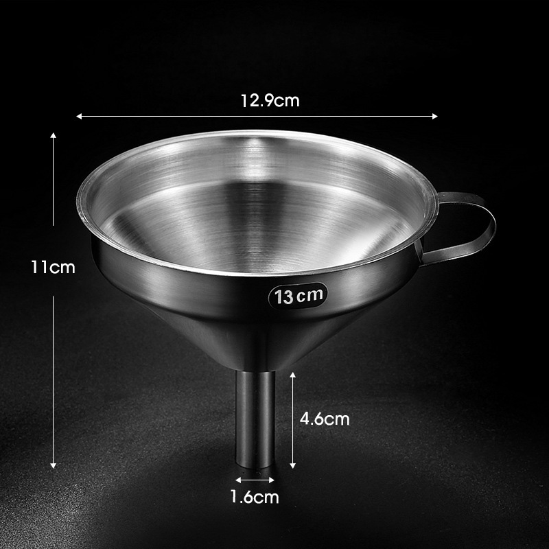 Phễu Inox 304 Nhà Bếp Loại Lớn – Lọc Dầu, Chất Lỏng, Rượu | An Toàn – Bền Bỉ – Đa Năng