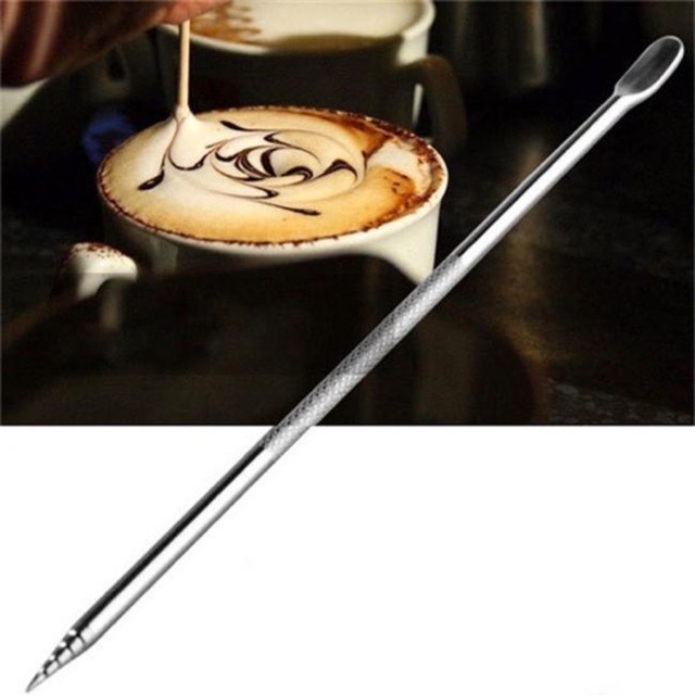 Bút Vẽ Latte Art Nghệ Thuật – Tạo Hình Cappuccino Đầy Cảm Hứng 15cm