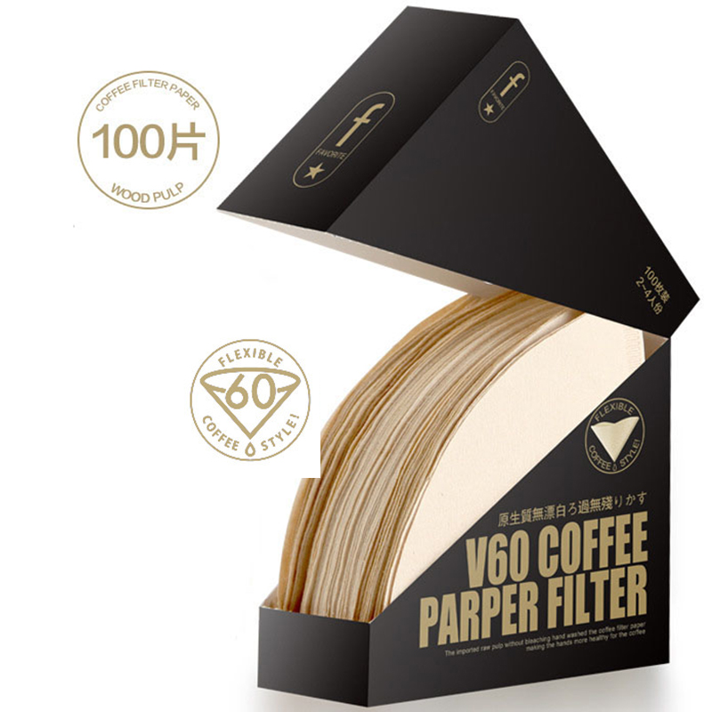 Giấy lọc cà phê V60 (100 Miếng) – Chiết xuất trọn vẹn hương vị nguyên bản