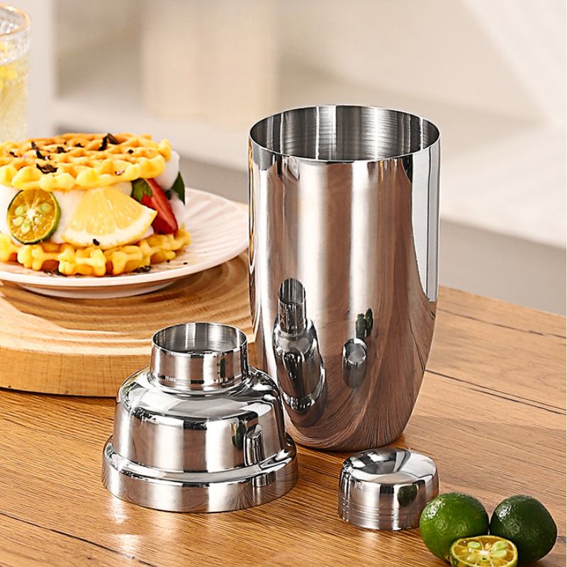 Bình lắc cocktail bằng thép không gỉ, dụng cụ pha chế inox
