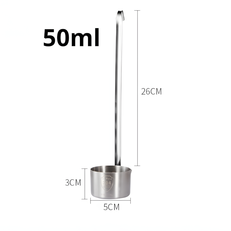 Muỗng múc rượu vang làm bằng thép không gỉ 304